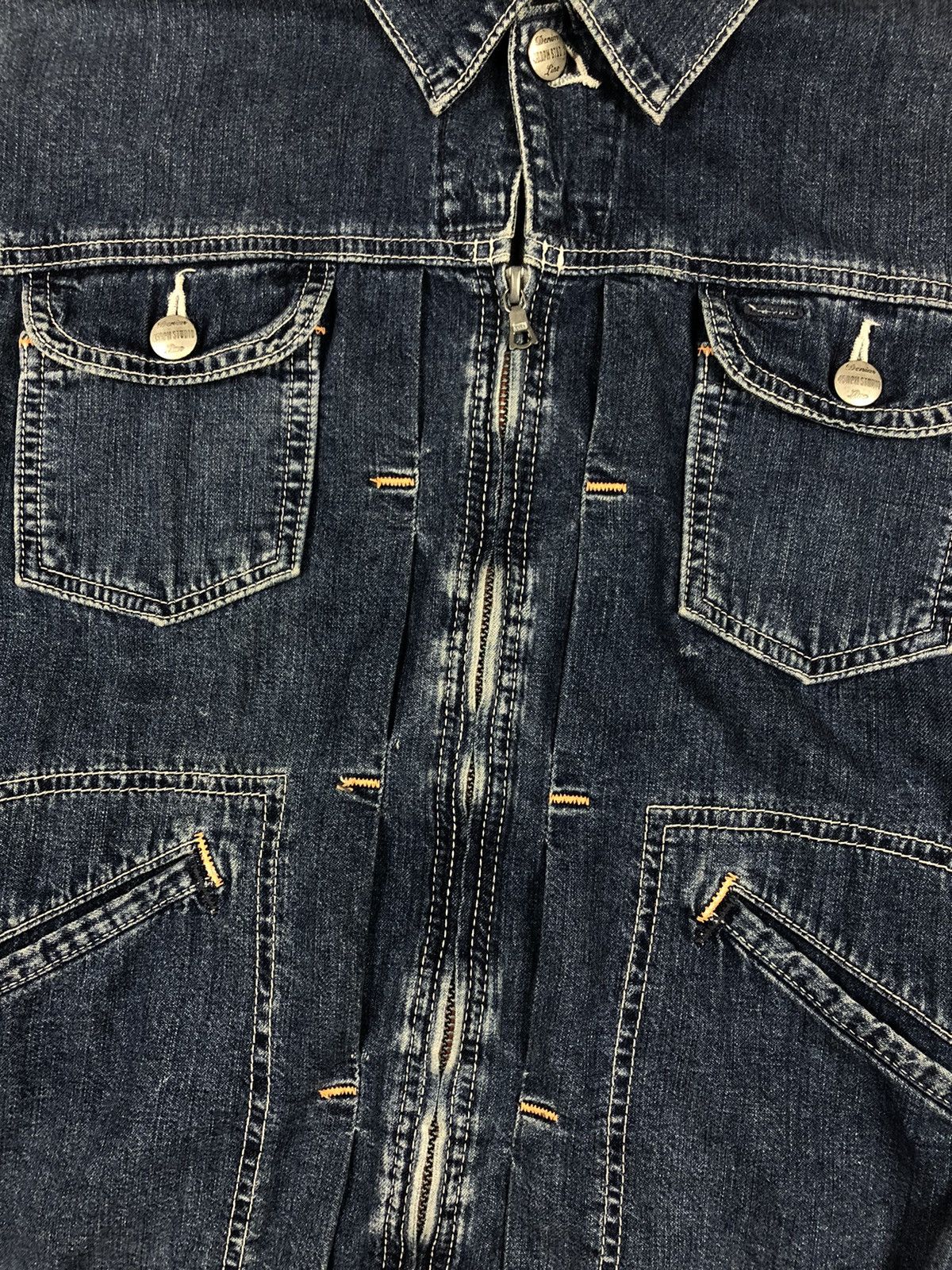 45rpm 45rpm Studio Cropped Denim Jacket Size US M / EU 48-50 / 2 - 15 Thumbnail
