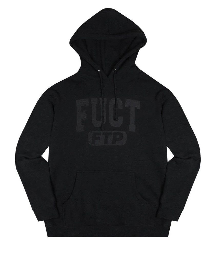 Fuct Fuct x FTP Black Academy Hoodie Grailed