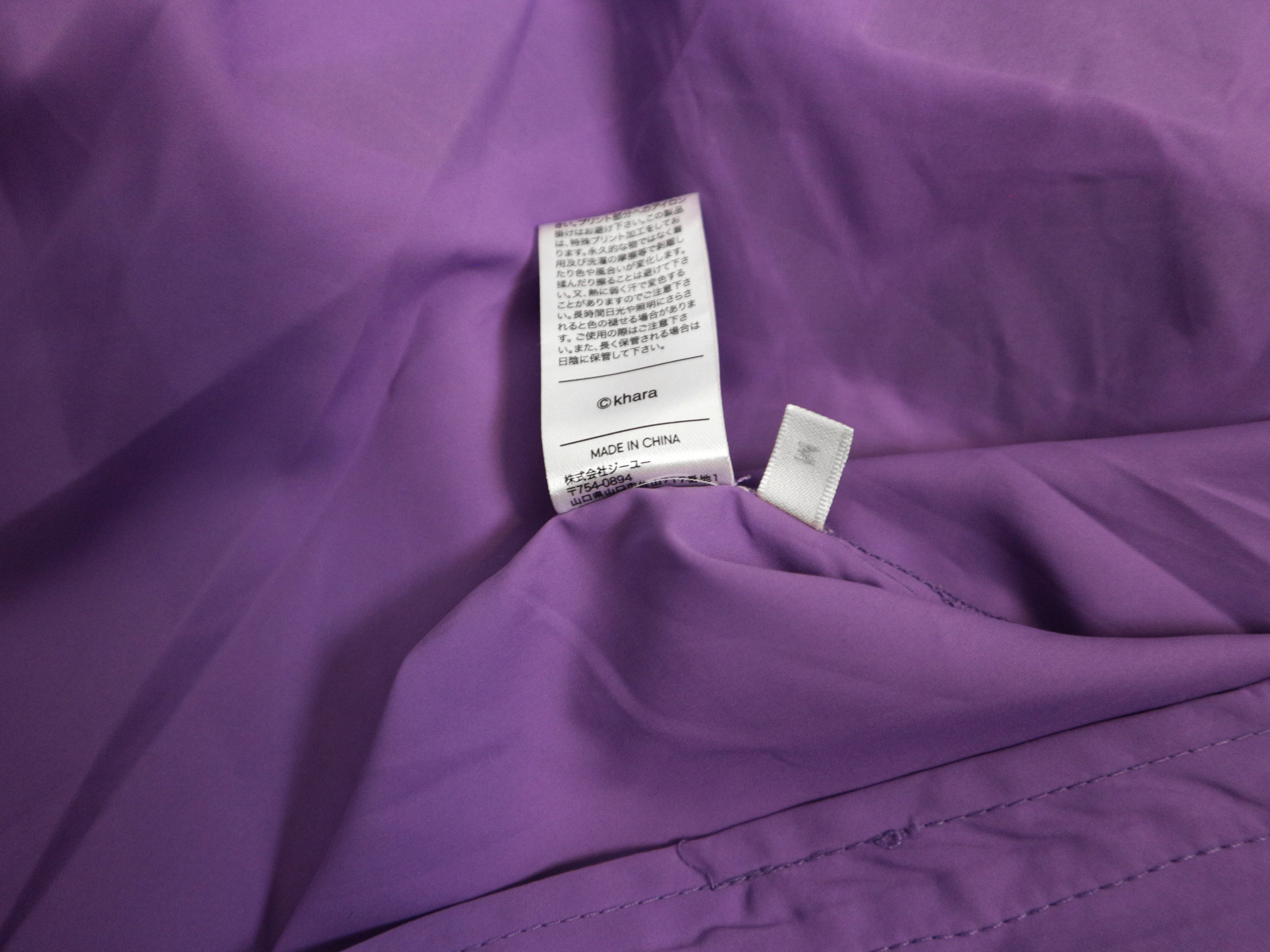 Anime × Cartoon Network × Japanese Brand GU Evangelion NERV Rain Jacket Size US M / EU 48-50 / 2 - 3 Thumbnail