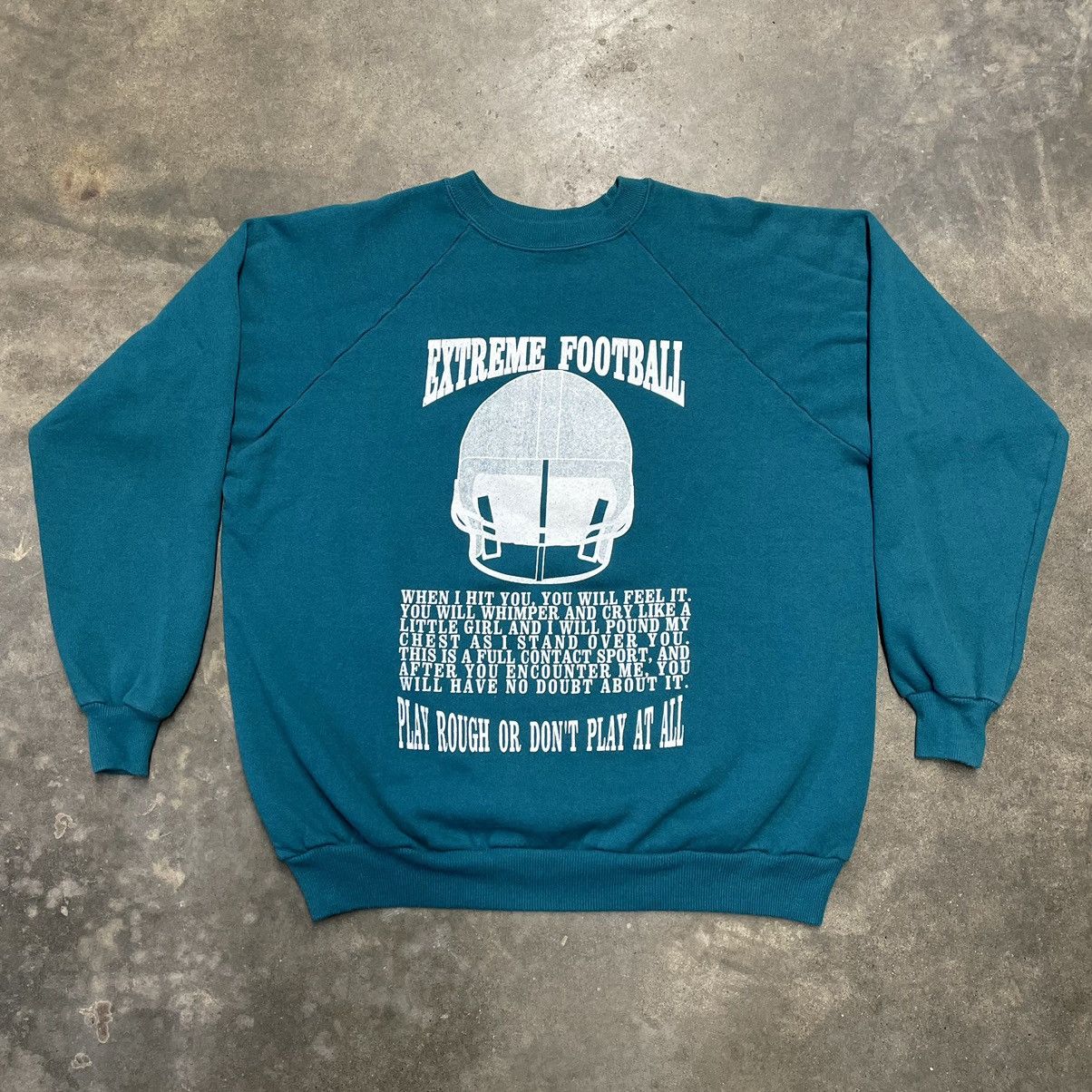 Vintage Vintage Made In USA Extreme Football Comedy Crewneck Large Size US L / EU 52-54 / 3 - 2 Preview