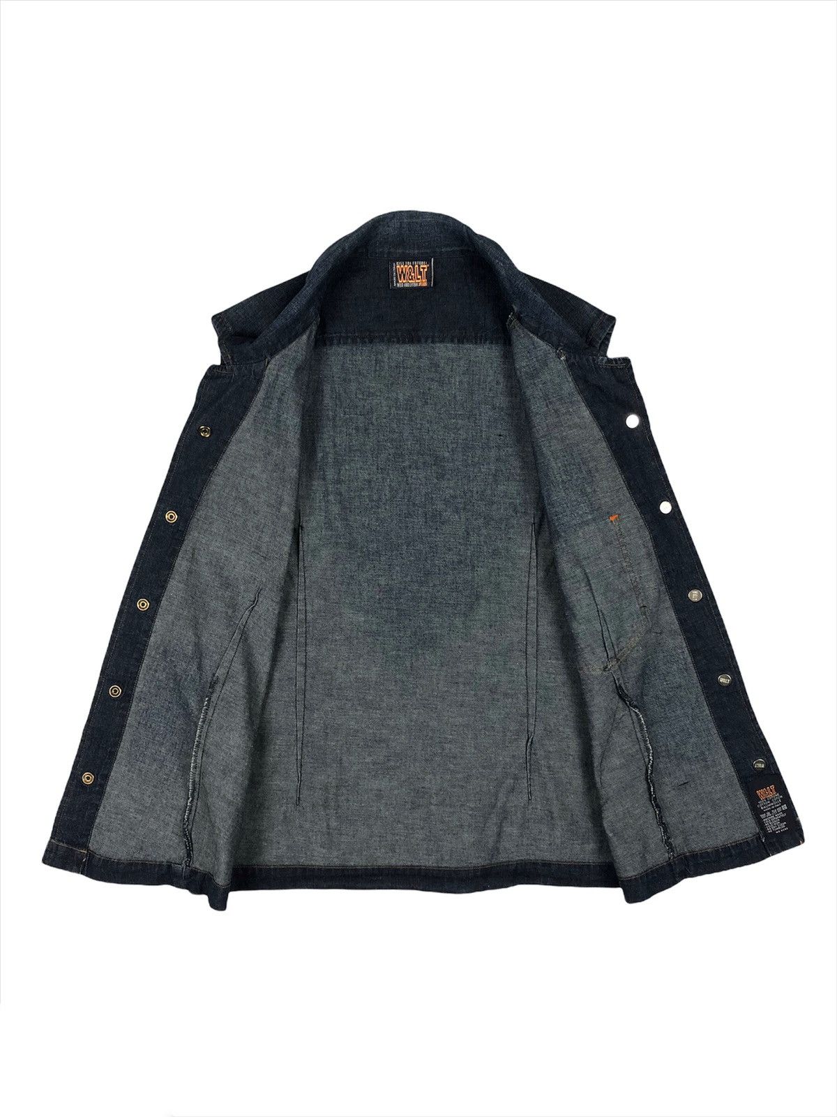 Walter Van Beirendonck W&LT Prototype 2008 Sleeveless Denim Jacket Size US S / EU 44-46 / 1 - 7 Thumbnail