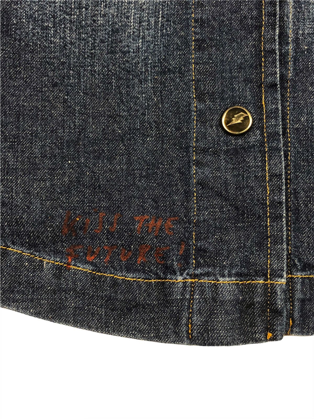 Walter Van Beirendonck W&LT Prototype 2008 Sleeveless Denim Jacket Size US S / EU 44-46 / 1 - 5 Thumbnail