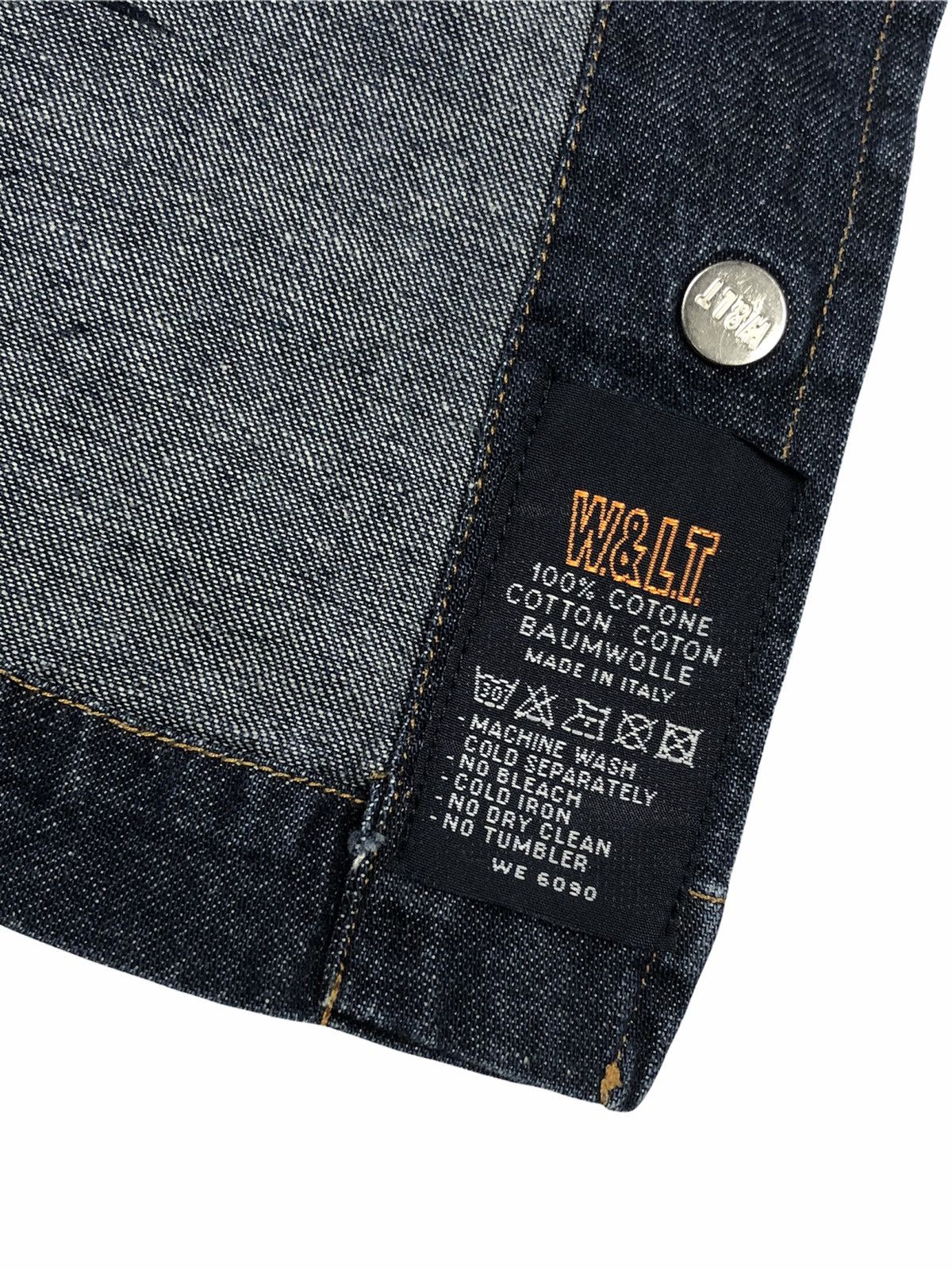 Walter Van Beirendonck W&LT Prototype 2008 Sleeveless Denim Jacket Size US S / EU 44-46 / 1 - 8 Thumbnail