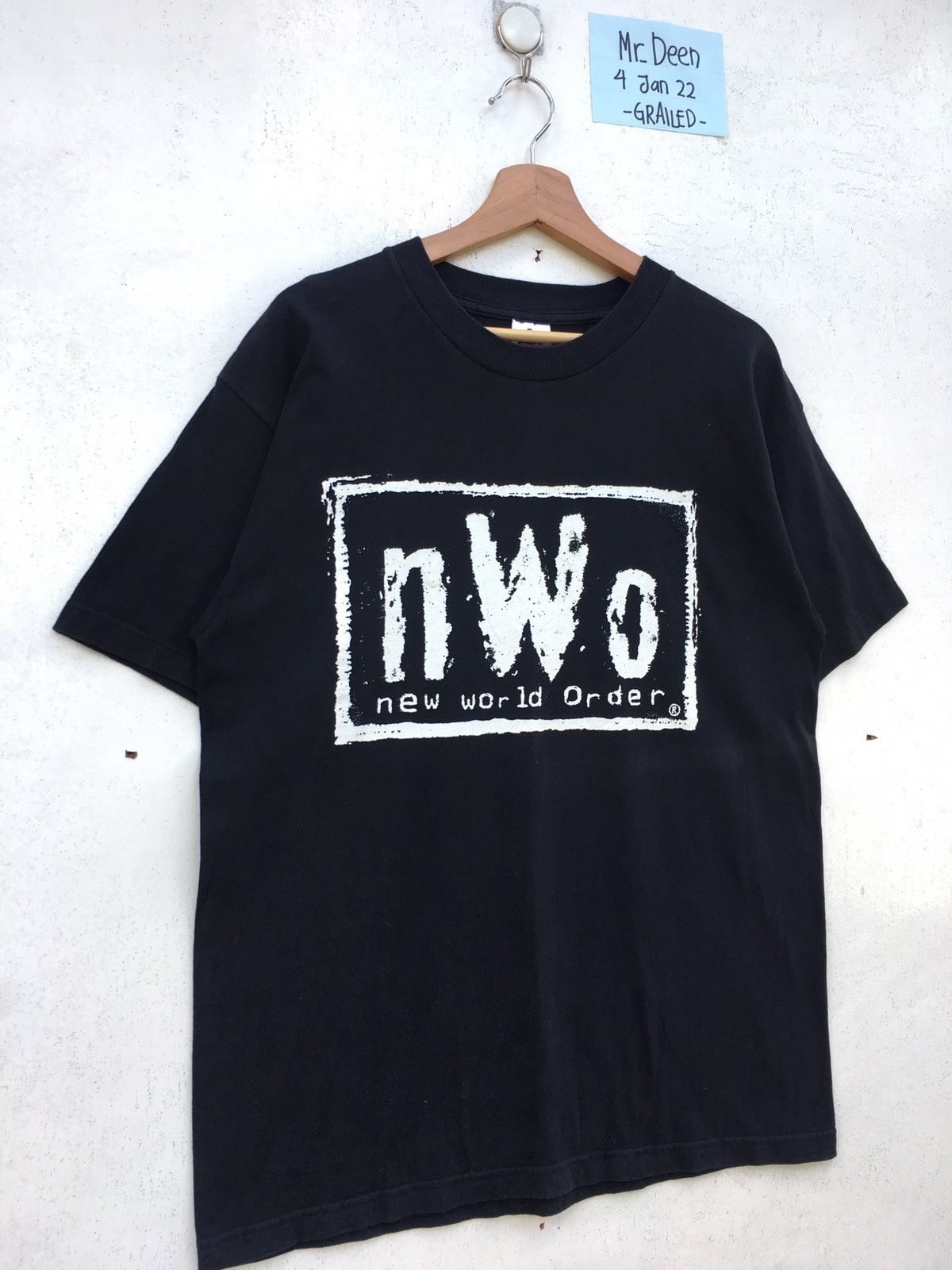 Vintage Rare Vintage New World Order NWO Wwe Large Size Tshirt Size US L / EU 52-54 / 3 - 2 Thumbnail
