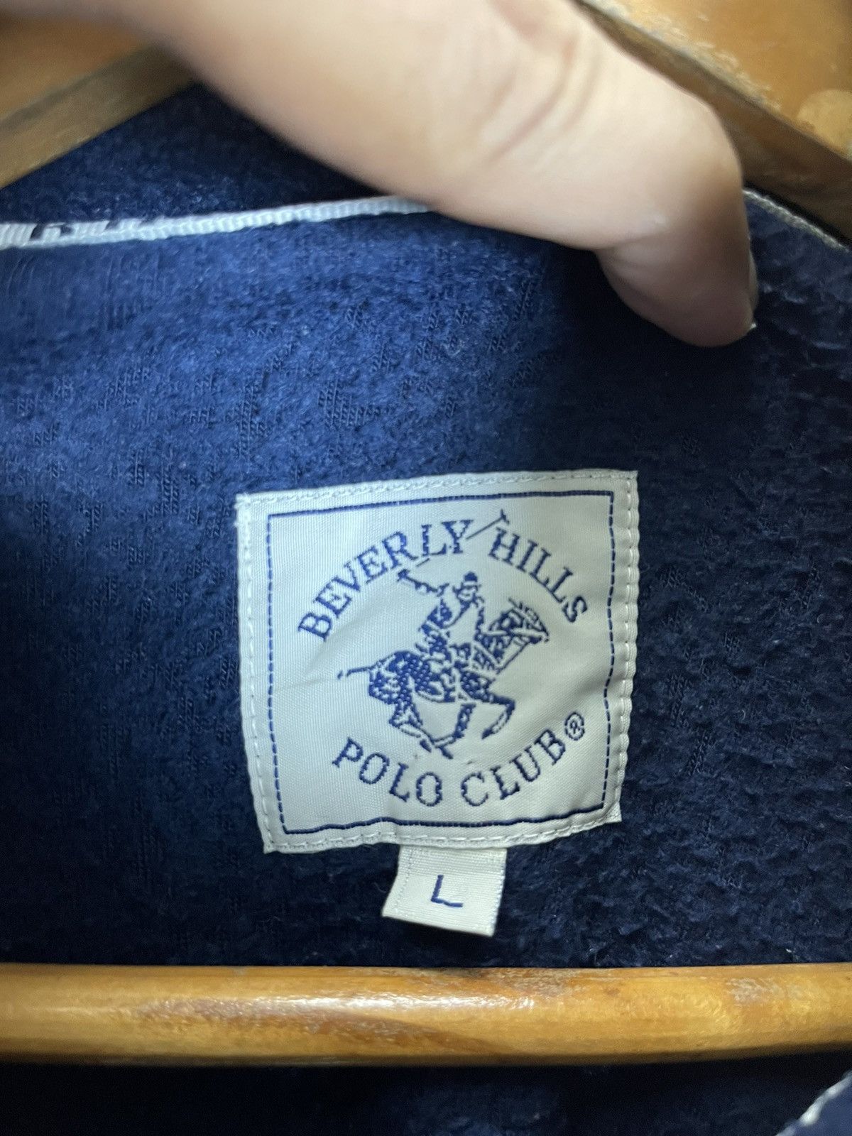 Beverly Hills Polo Club Vintage Beverly Hills Polo Club Fleece Size US L / EU 52-54 / 3 - 3 Thumbnail
