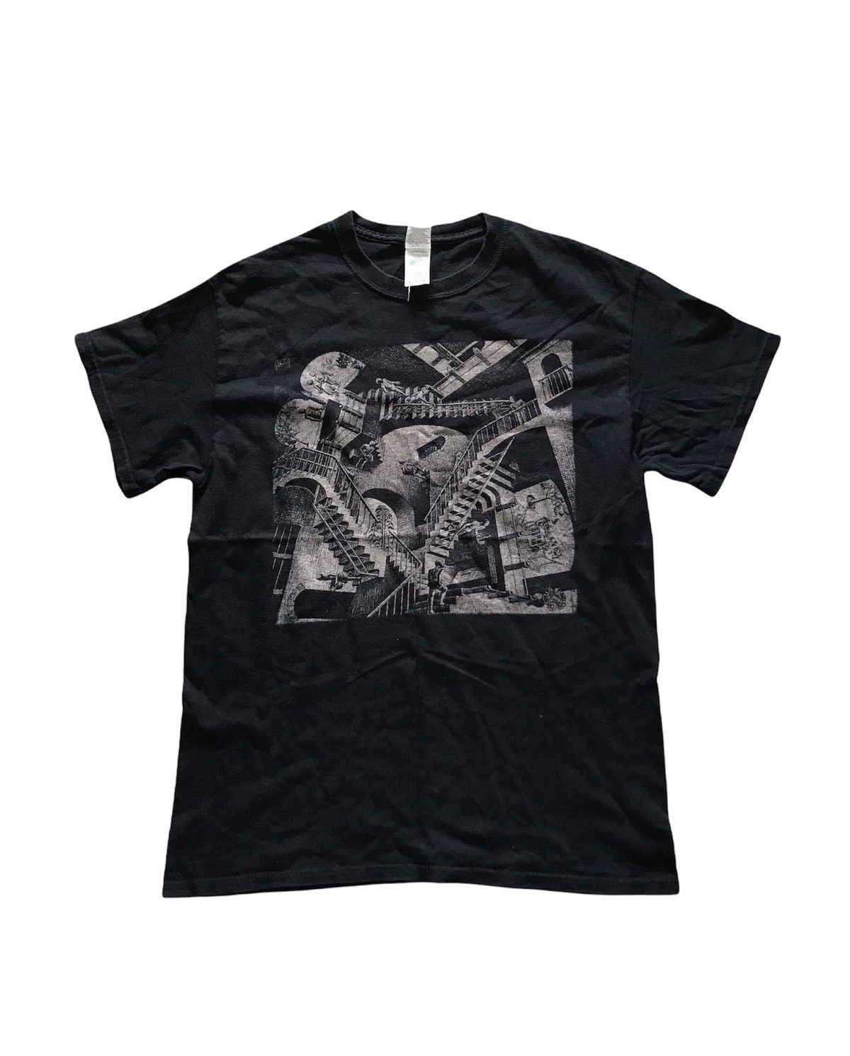 Vintage Vintage M.C Escher T-Shirt Size US M / EU 48-50 / 2 - 1 Thumbnail