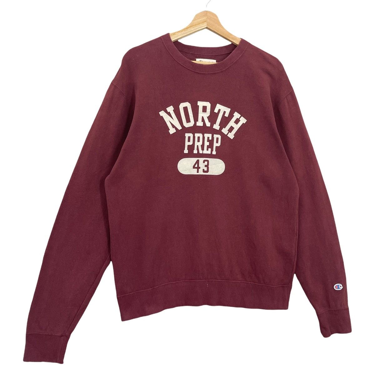 Champion Champion North Preparatory Crewneck Sweatshirt Size M Size US M / EU 48-50 / 2 - 2 Thumbnail