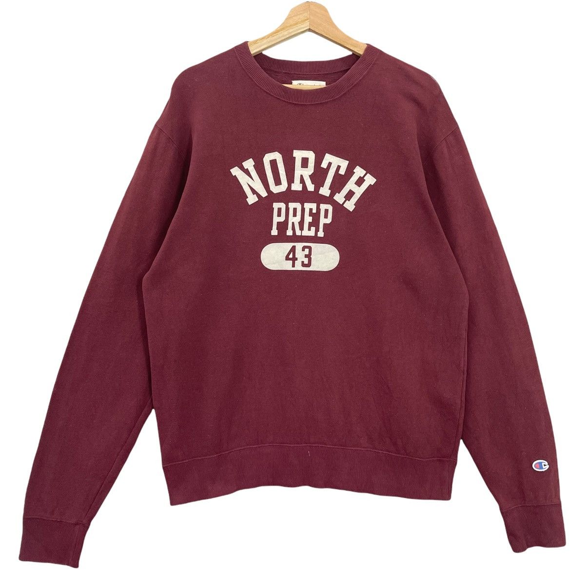 Champion Champion North Preparatory Crewneck Sweatshirt Size M Size US M / EU 48-50 / 2 - 1 Thumbnail