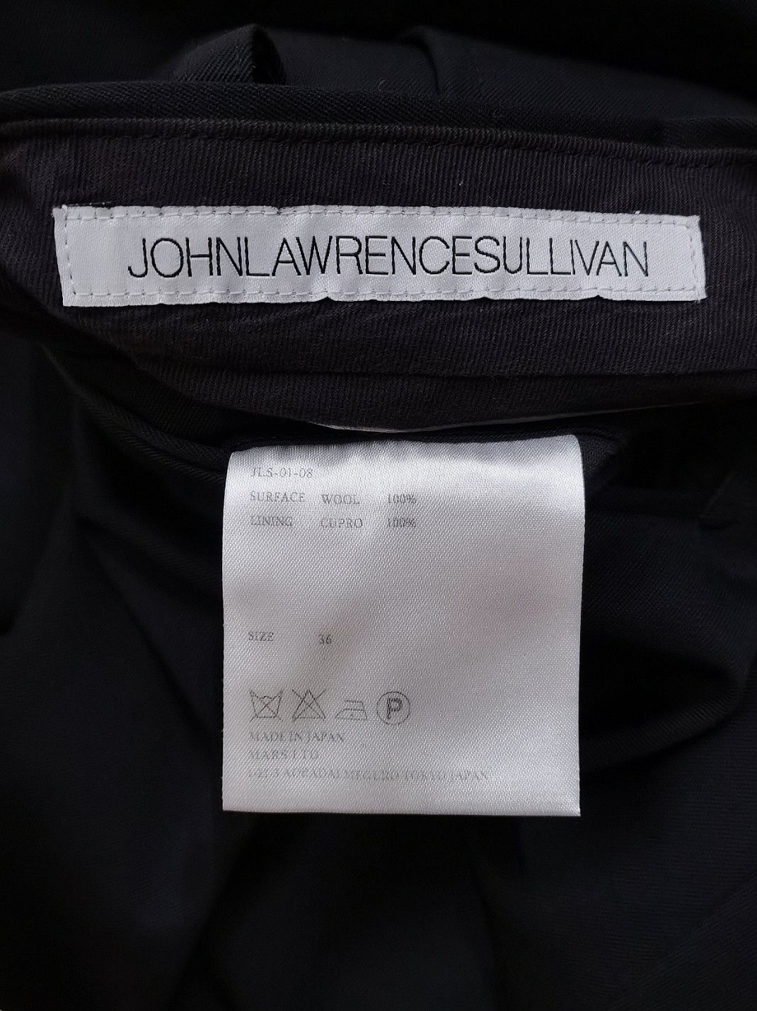 JOHN LAWRENCE SULLIVAN 🔥John Lawrence Sullivan🇯🇵Made in Japan Black Pants Rare Size US 32 / EU 48 - 14 Thumbnail