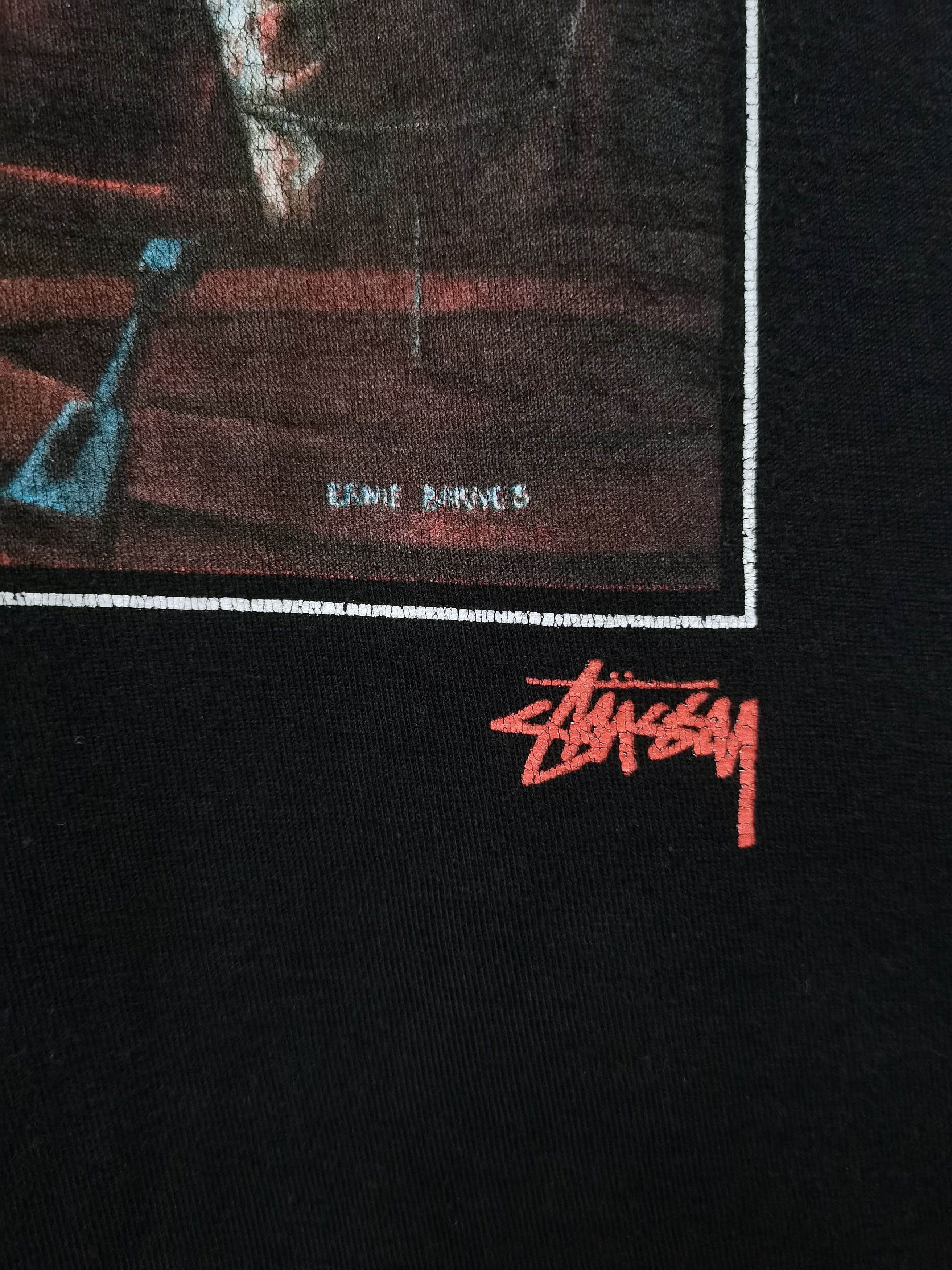 Stussy 🔥Stussy Curtis Mayfiel Album 🎼🎶T-shirt Rare Design Size US M / EU 48-50 / 2 - 8 Thumbnail