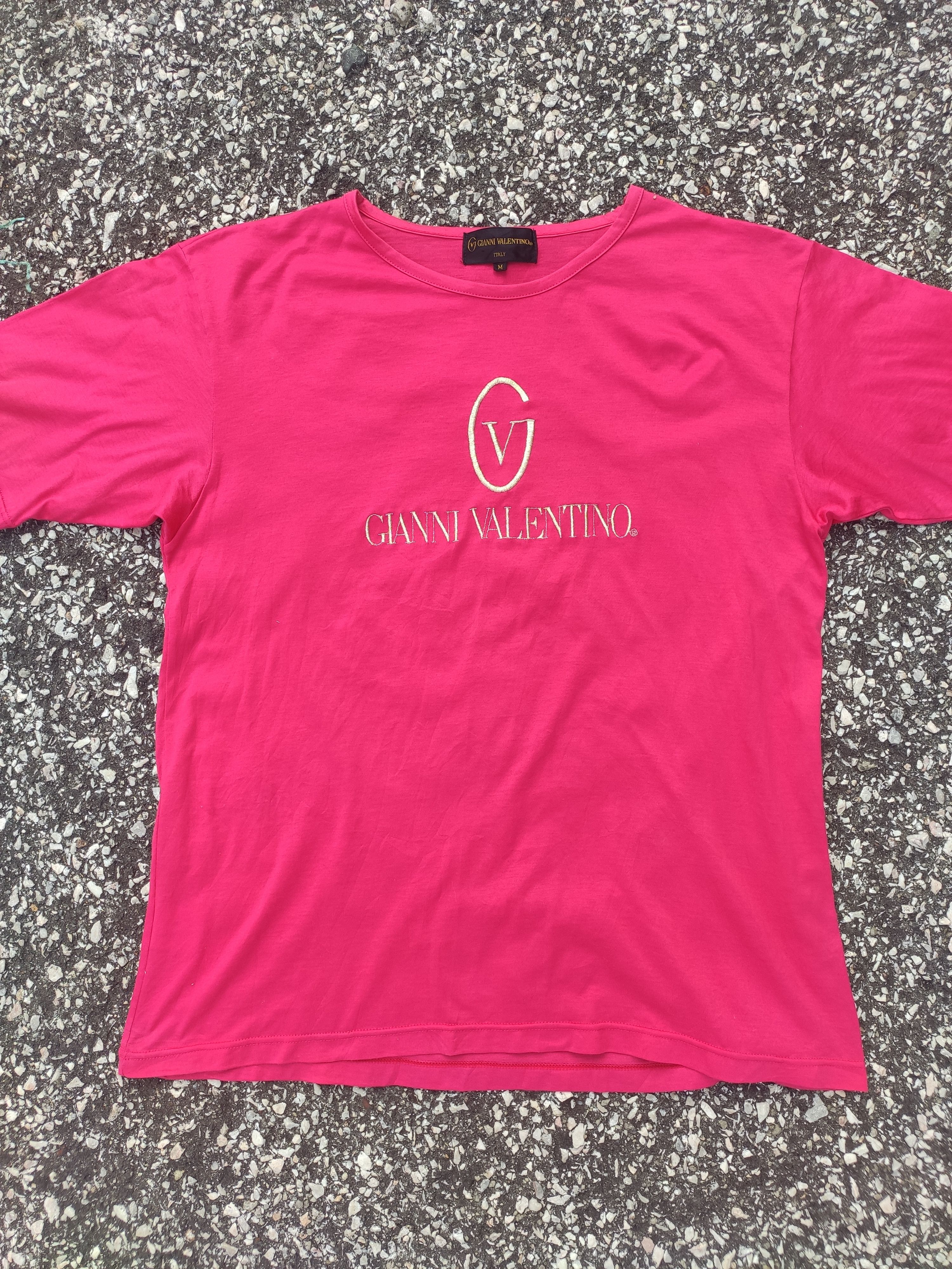 Designer GIANNI VALENTINO Embroidery Shirt Size US M / EU 48-50 / 2 - 2 Thumbnail