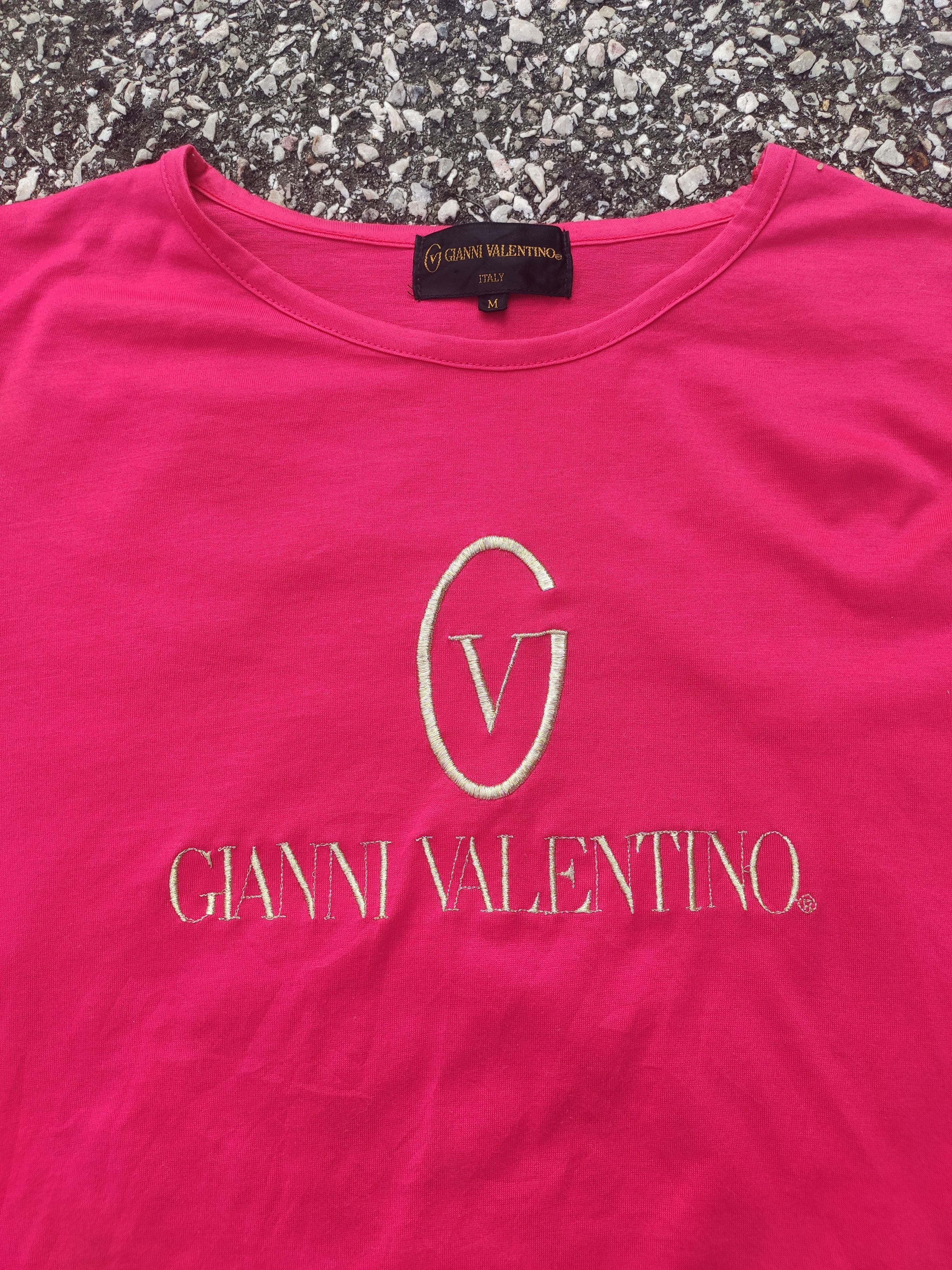 Designer GIANNI VALENTINO Embroidery Shirt Size US M / EU 48-50 / 2 - 3 Thumbnail