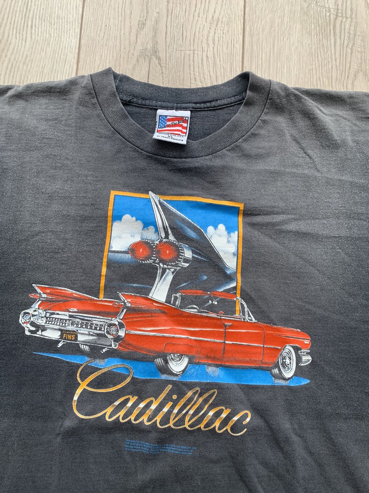 Cadillac 1959s Cadillac Eldorado archive very rare USA logo tee Size US XL / EU 56 / 4 - 6 Thumbnail