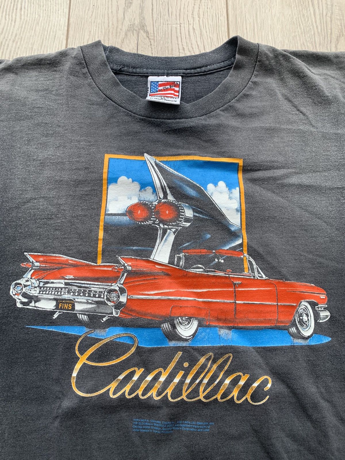 Cadillac 1959s Cadillac Eldorado archive very rare USA logo tee Size US XL / EU 56 / 4 - 5 Thumbnail