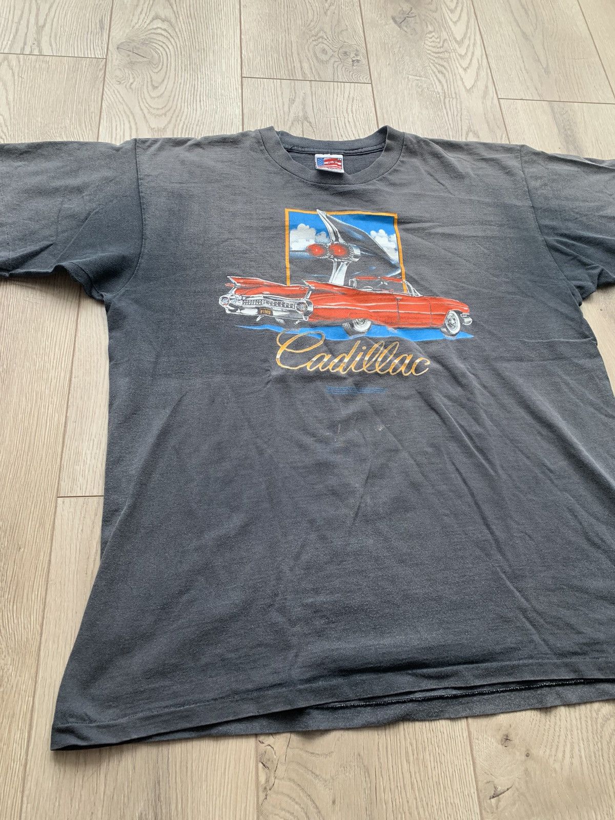 Cadillac 1959s Cadillac Eldorado archive very rare USA logo tee Size US XL / EU 56 / 4 - 7 Thumbnail