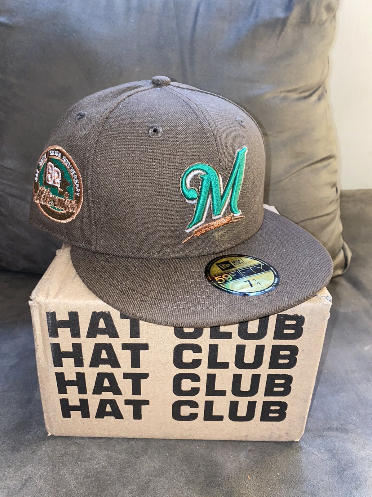 New Era Hat Club Candy Pack store Brewers Milky Way 7 7/8