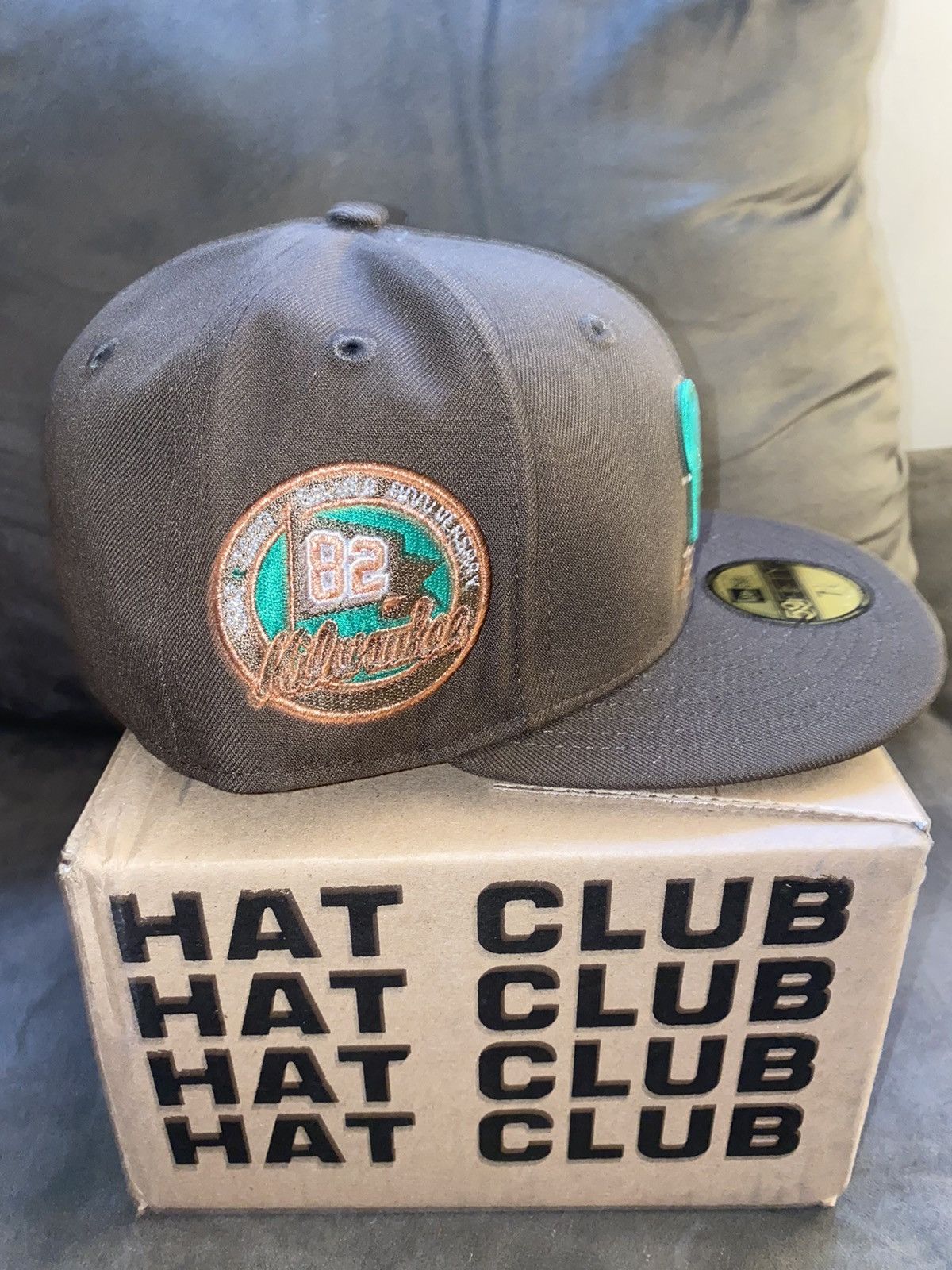 New Era Hat Club Candy Pack store Brewers Milky Way 7 7/8