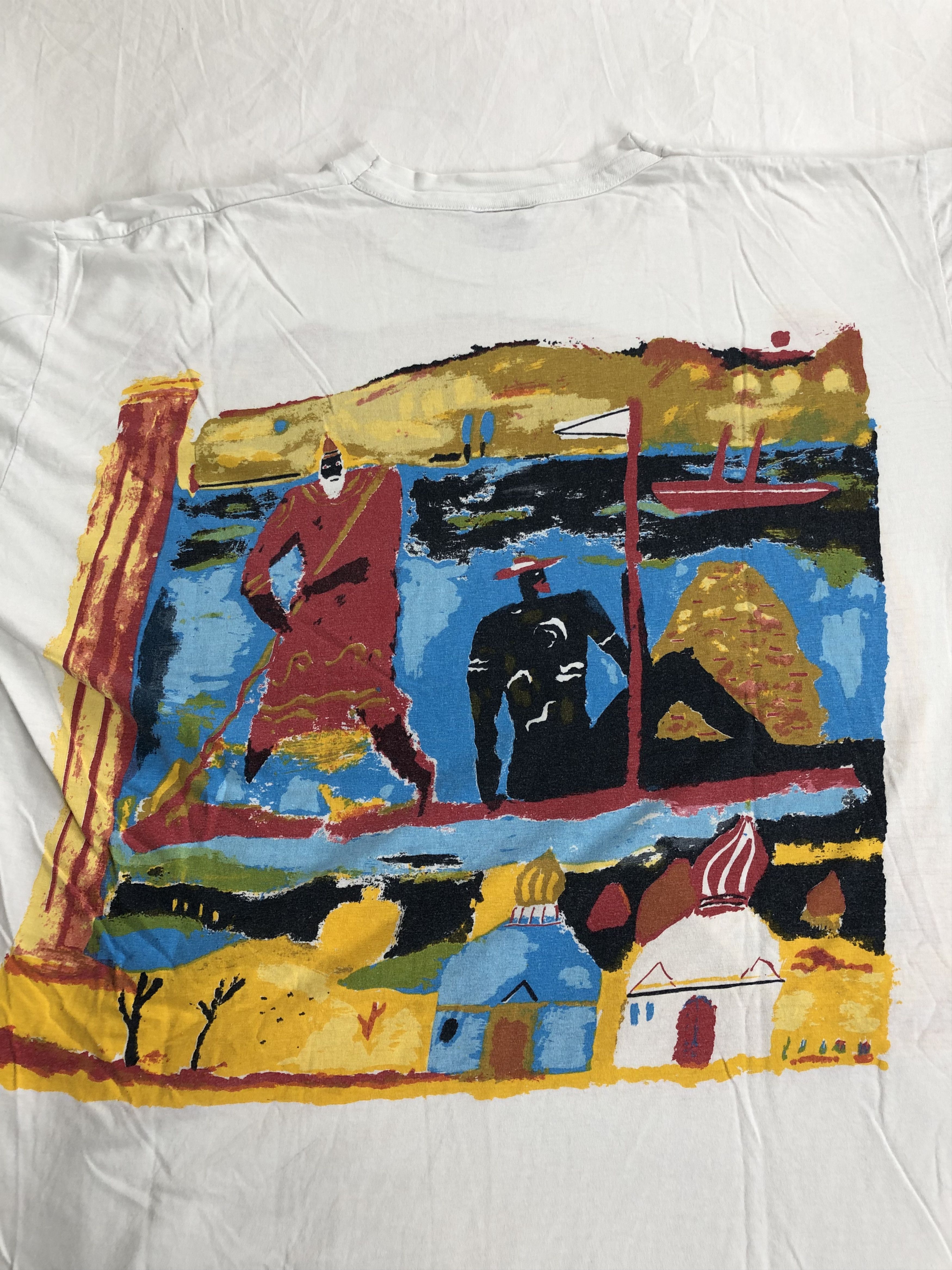 Vintage Vintage 1991 Cream Tea London Sheila Moxley Rich Mans Gold Size US XL / EU 56 / 4 - 9 Thumbnail