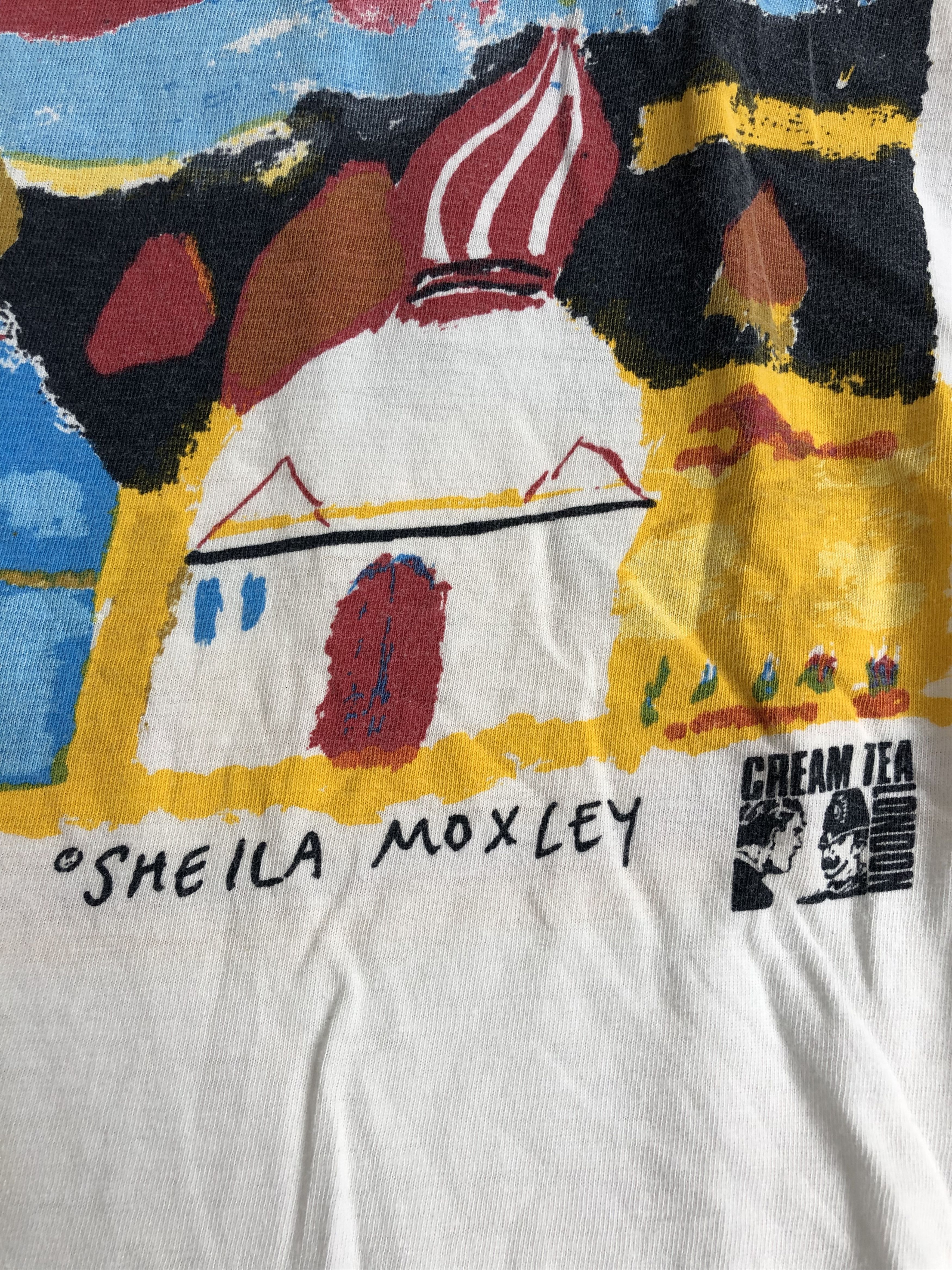 Vintage Vintage 1991 Cream Tea London Sheila Moxley Rich Mans Gold Size US XL / EU 56 / 4 - 8 Thumbnail