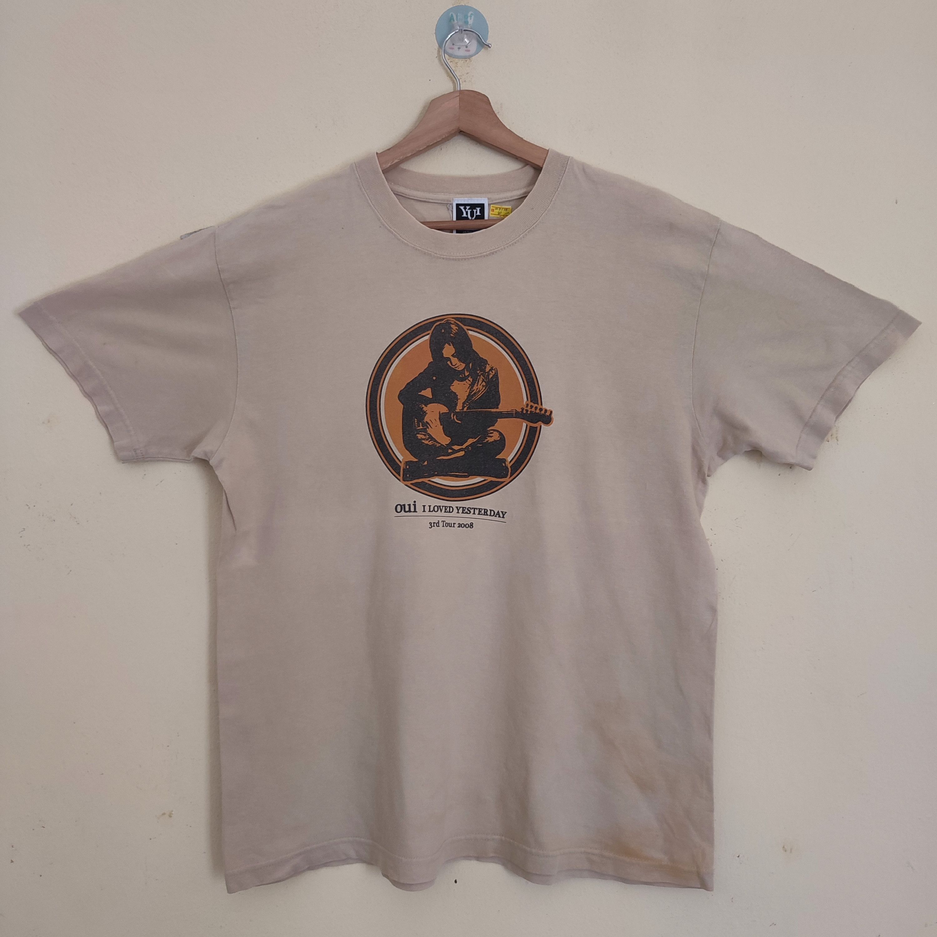 Band Tees × Japanese Brand YUI Japanese Singer tour 2008 Tshirt Size US L / EU 52-54 / 3 - 1 Thumbnail