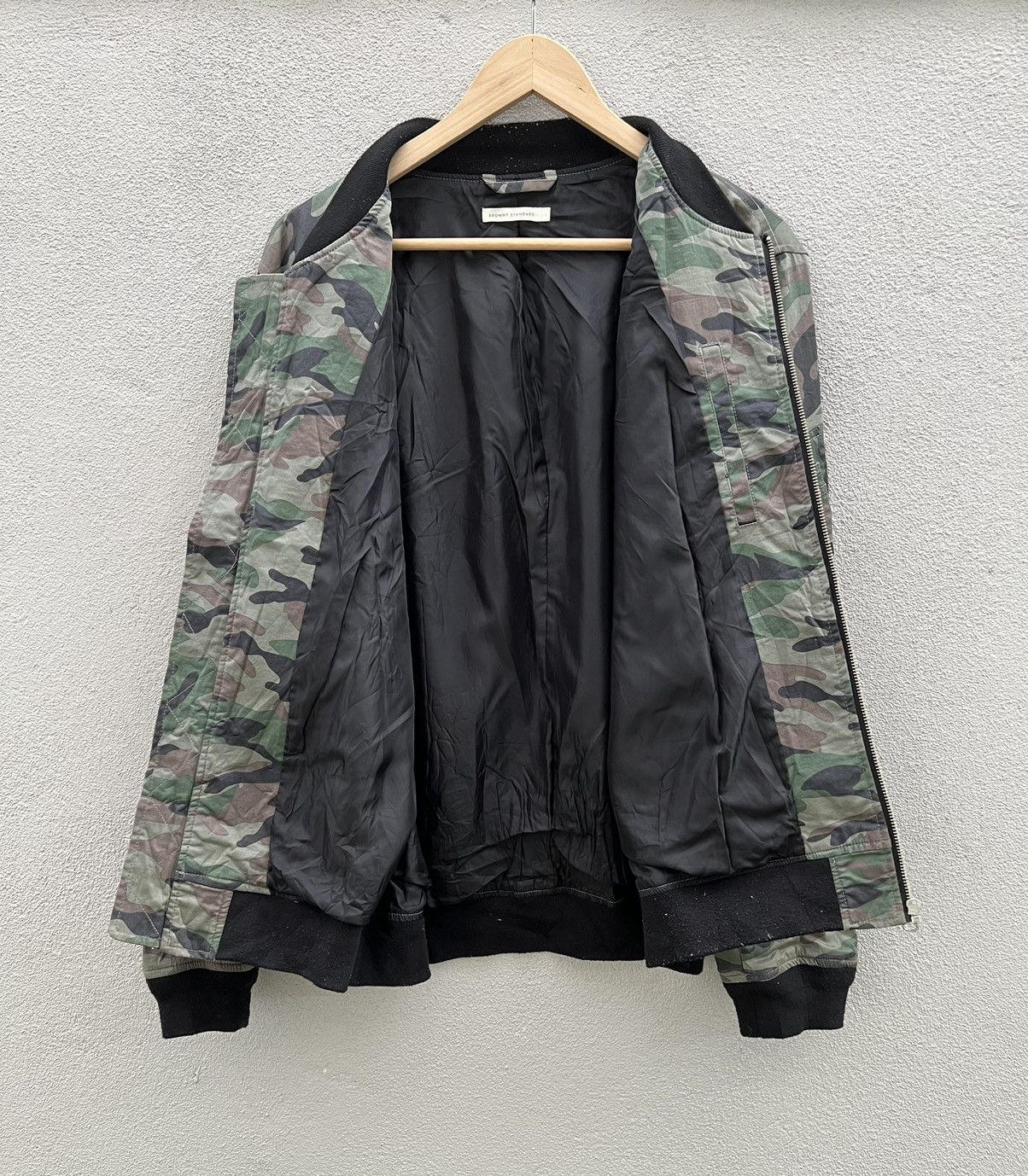 Japanese Brand Browny Standard Camo Bomber Jacket Size US L / EU 52-54 / 3 - 4 Thumbnail