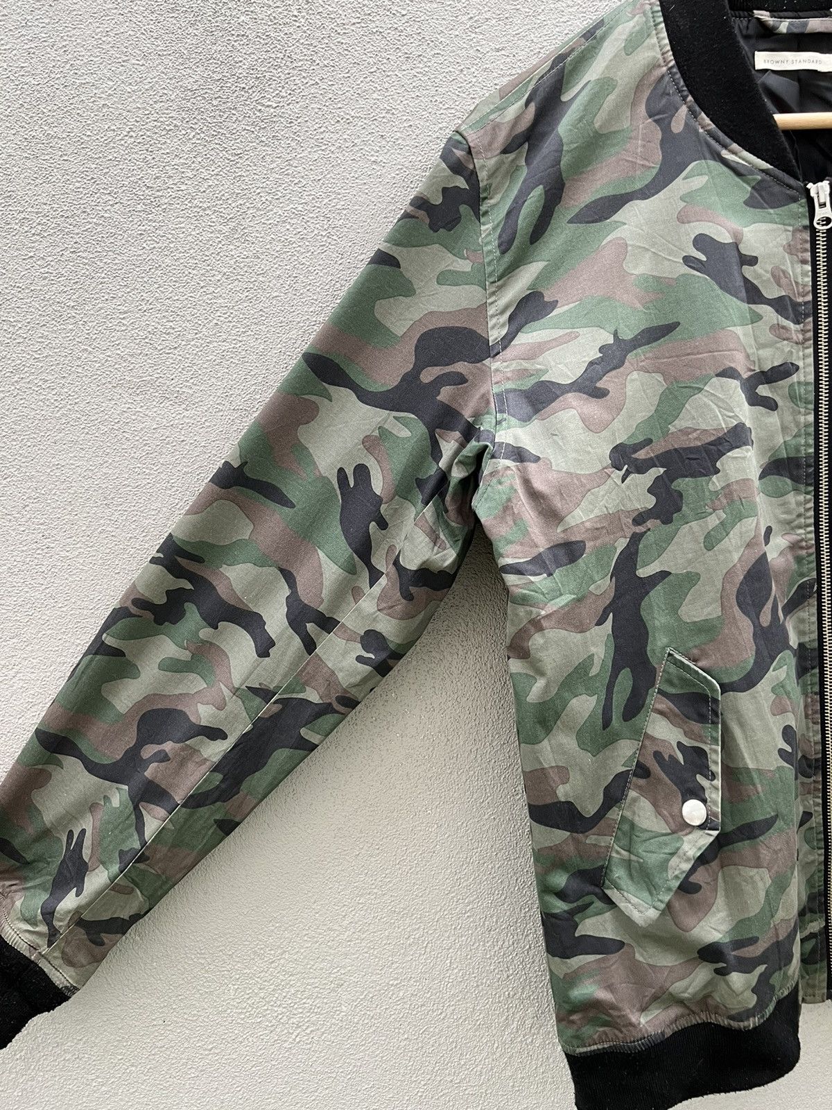 Japanese Brand Browny Standard Camo Bomber Jacket Size US L / EU 52-54 / 3 - 9 Thumbnail