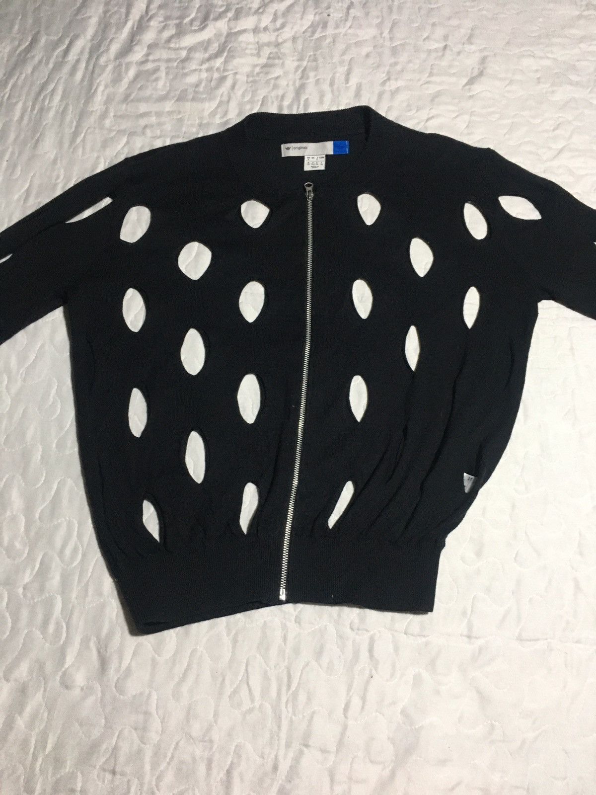 Adidas cut off sweater Size US XS / EU 42 / 0 - 2 Thumbnail