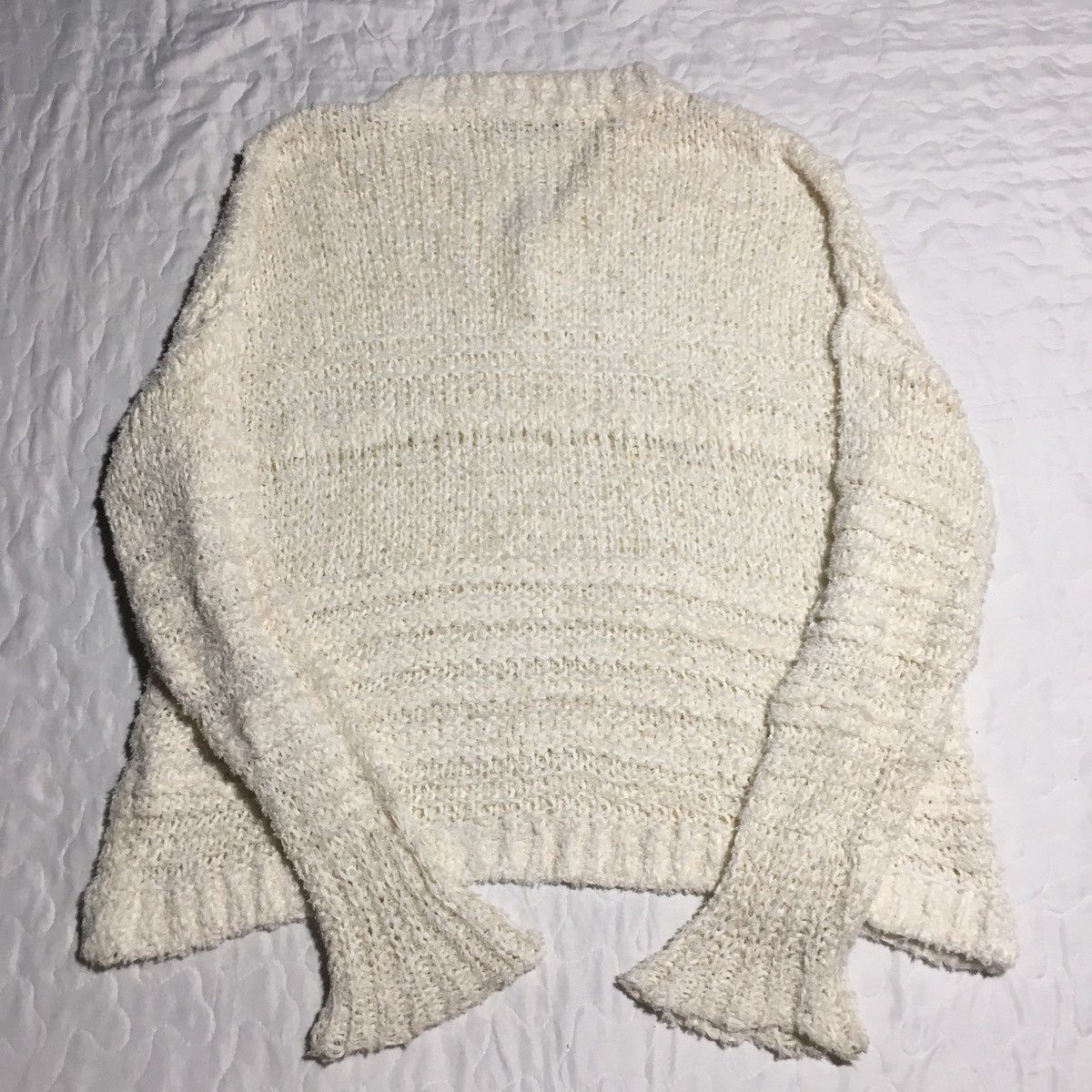 Roberto Collina ivory knit Size US S / EU 44-46 / 1 - 3 Thumbnail
