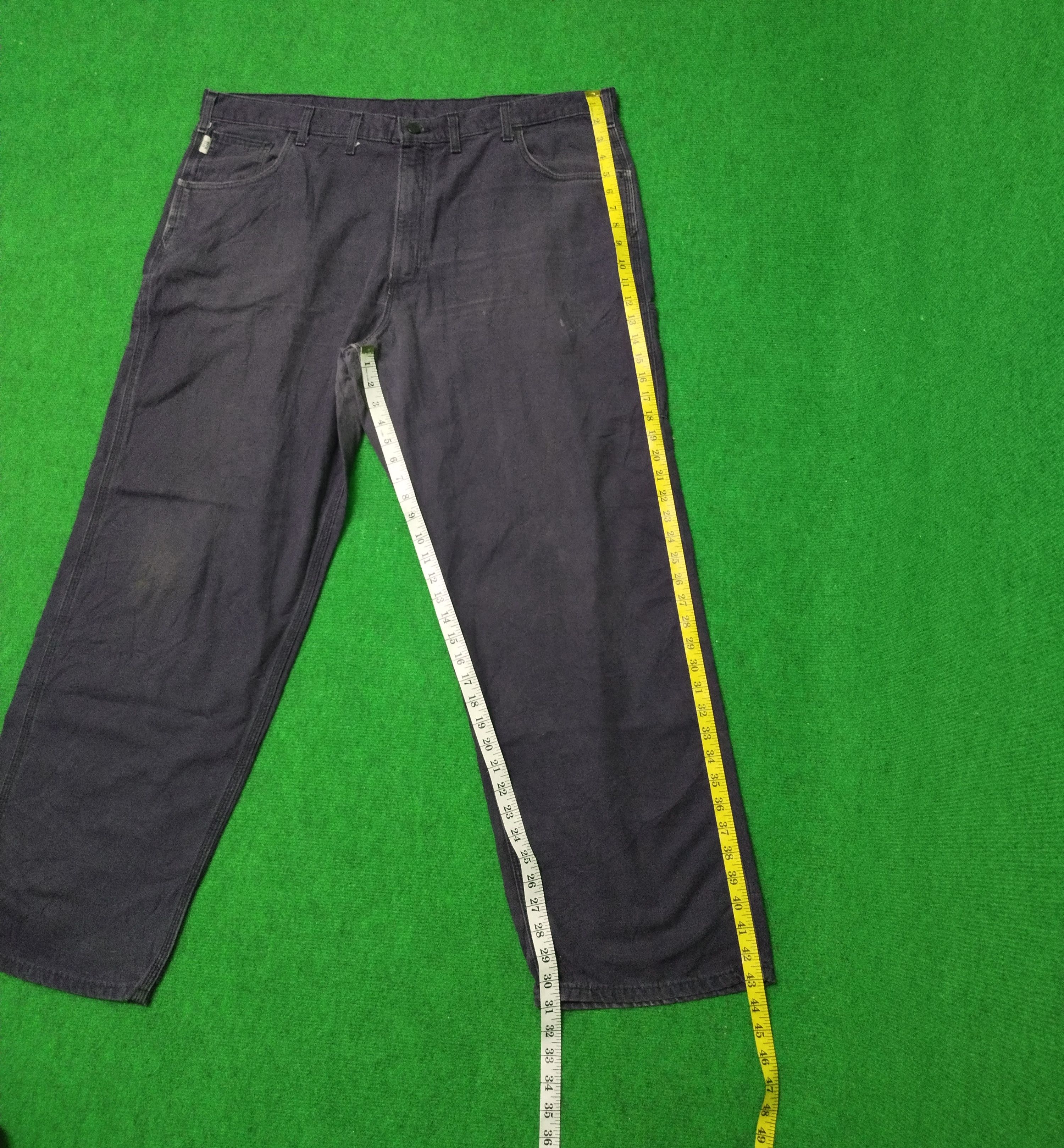 Carhartt × Vintage Vintage CARHARTT FLAME RESISTANT Denim Pant Size US 44 / EU 60 - 22 Thumbnail