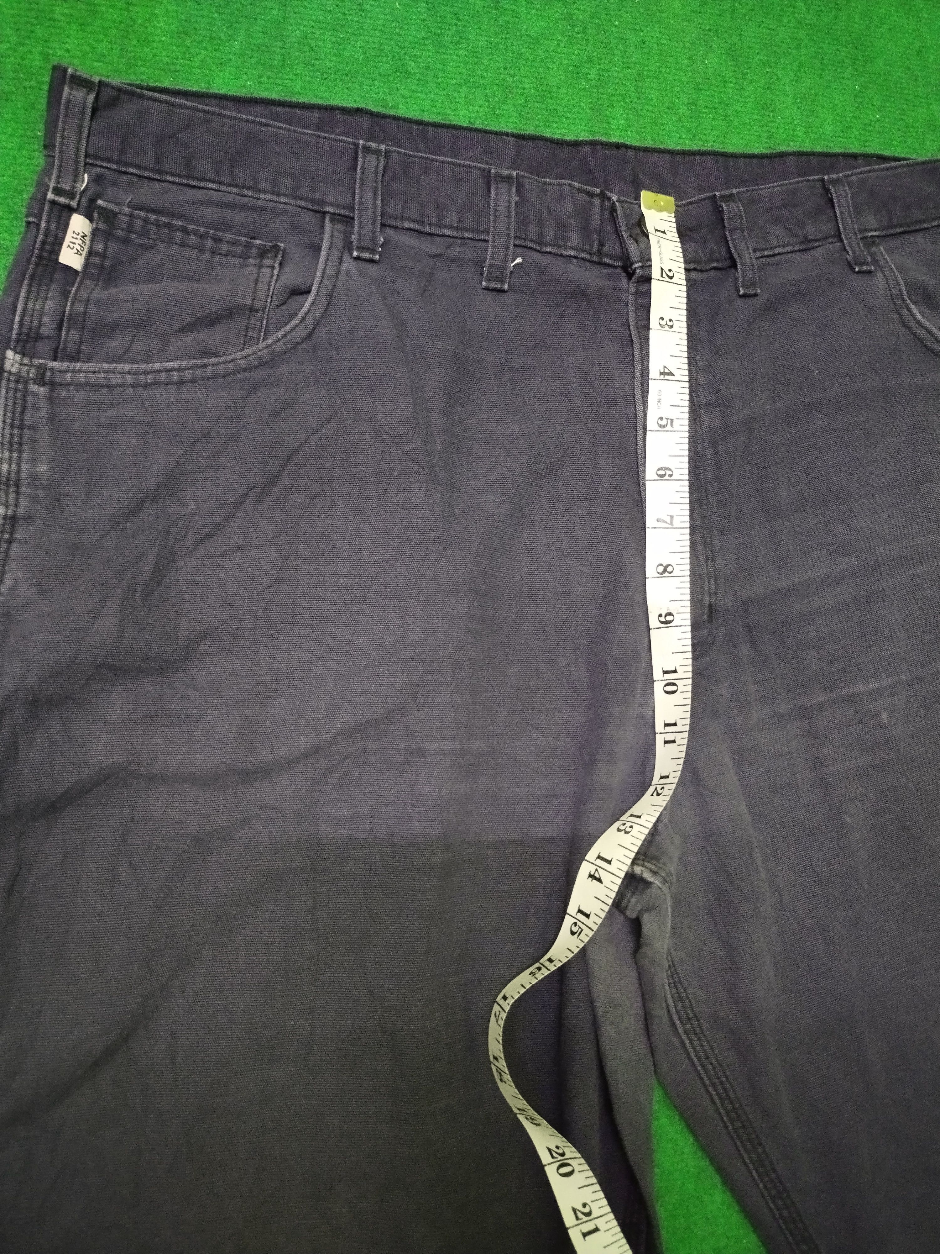 Carhartt × Vintage Vintage CARHARTT FLAME RESISTANT Denim Pant Size US 44 / EU 60 - 21 Thumbnail