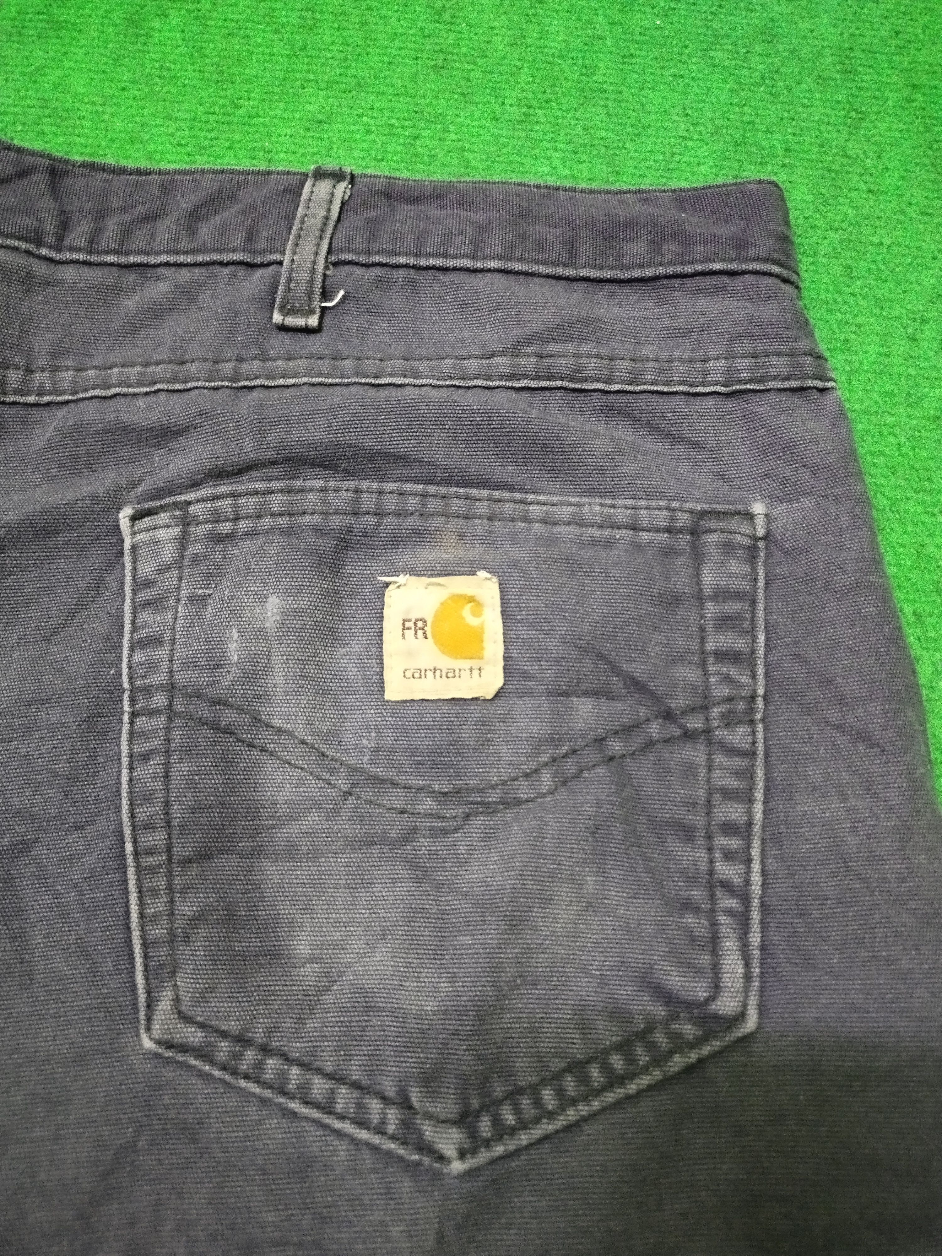 Carhartt × Vintage Vintage CARHARTT FLAME RESISTANT Denim Pant Size US 44 / EU 60 - 14 Thumbnail