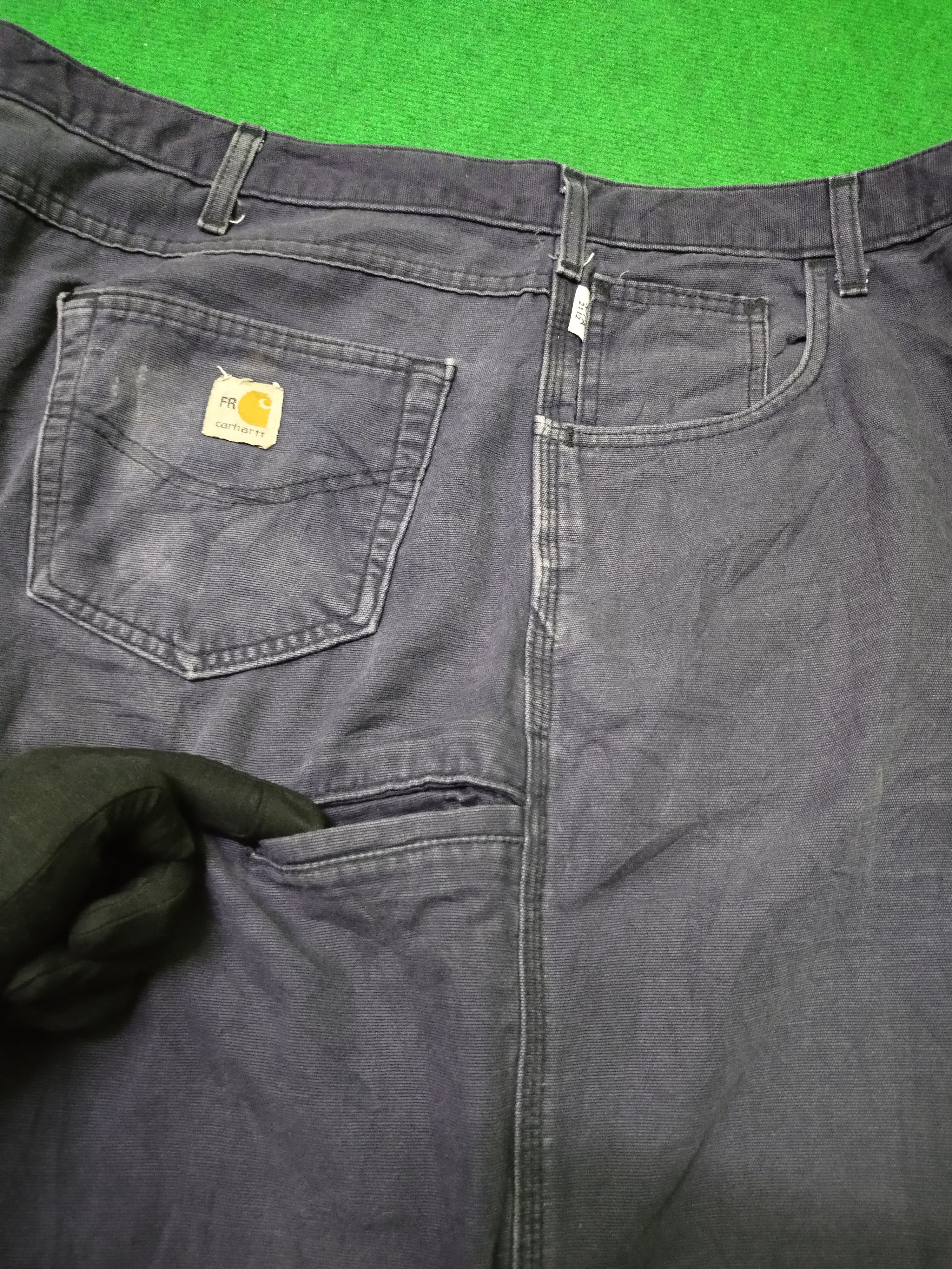 Carhartt × Vintage Vintage CARHARTT FLAME RESISTANT Denim Pant Size US 44 / EU 60 - 13 Thumbnail