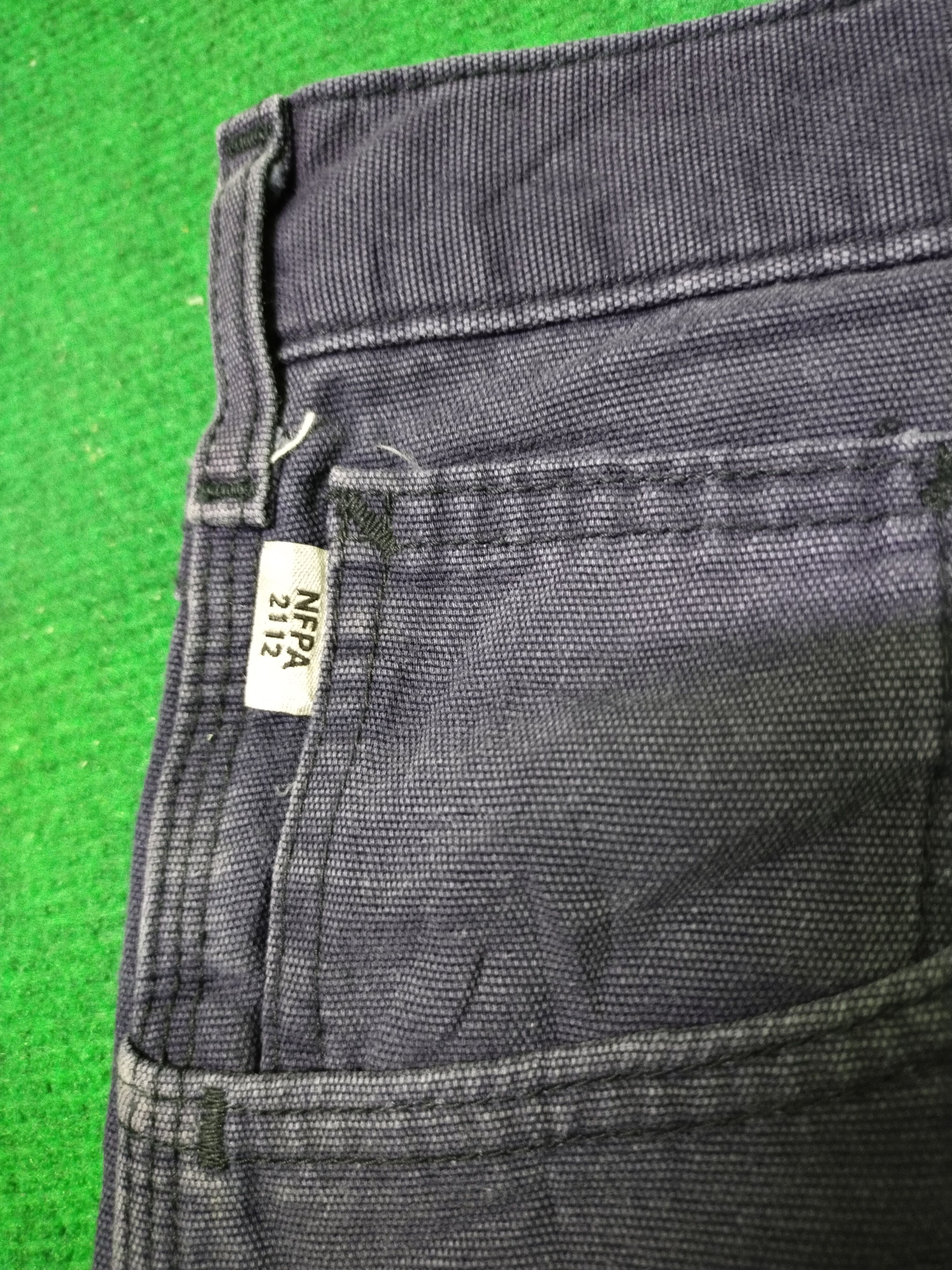 Carhartt × Vintage Vintage CARHARTT FLAME RESISTANT Denim Pant Size US 44 / EU 60 - 7 Thumbnail