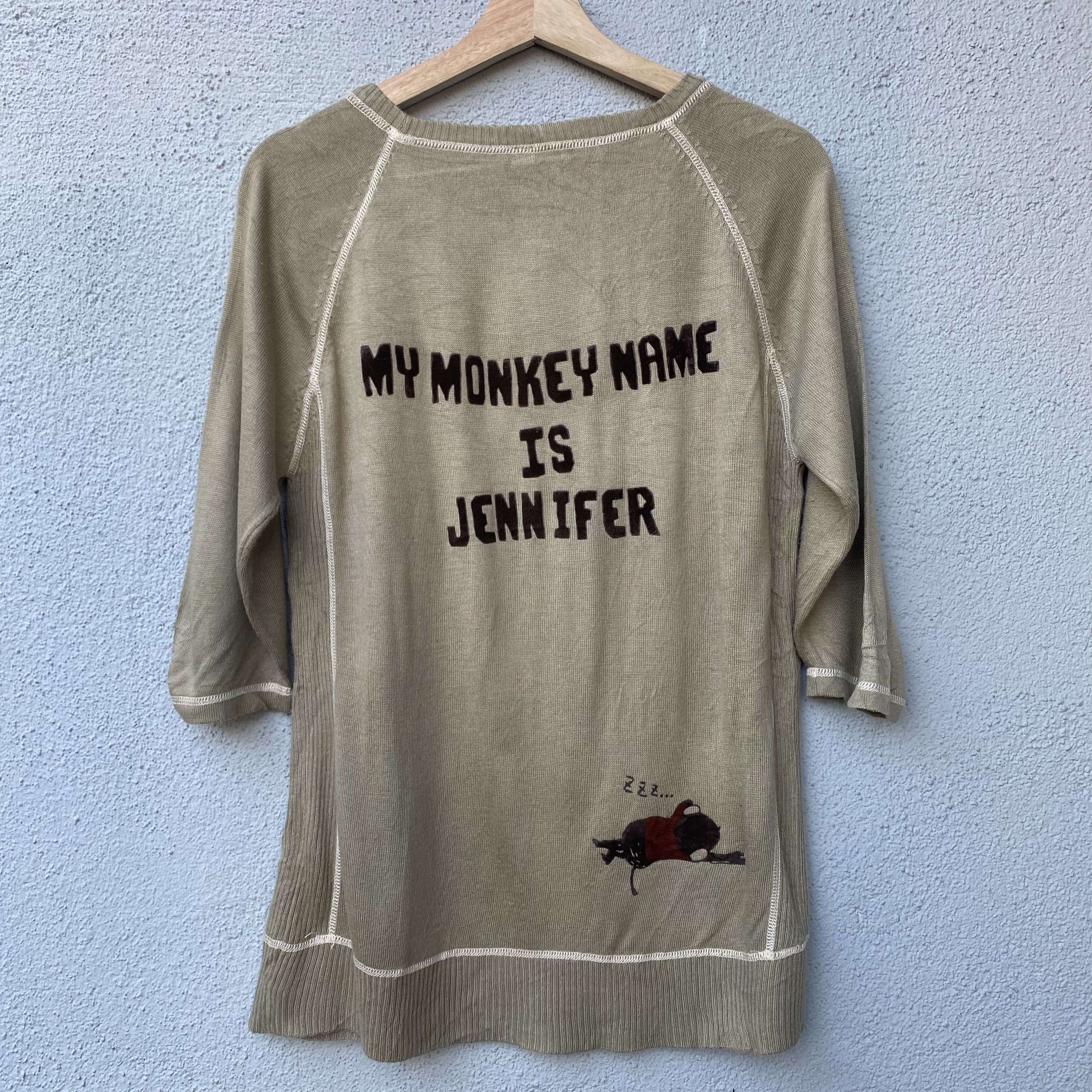 Cartoon Network × Designer × Japanese Brand Vintage Gluttons Knitwear Monkey Motive Size US S / EU 44-46 / 1 - 10 Thumbnail