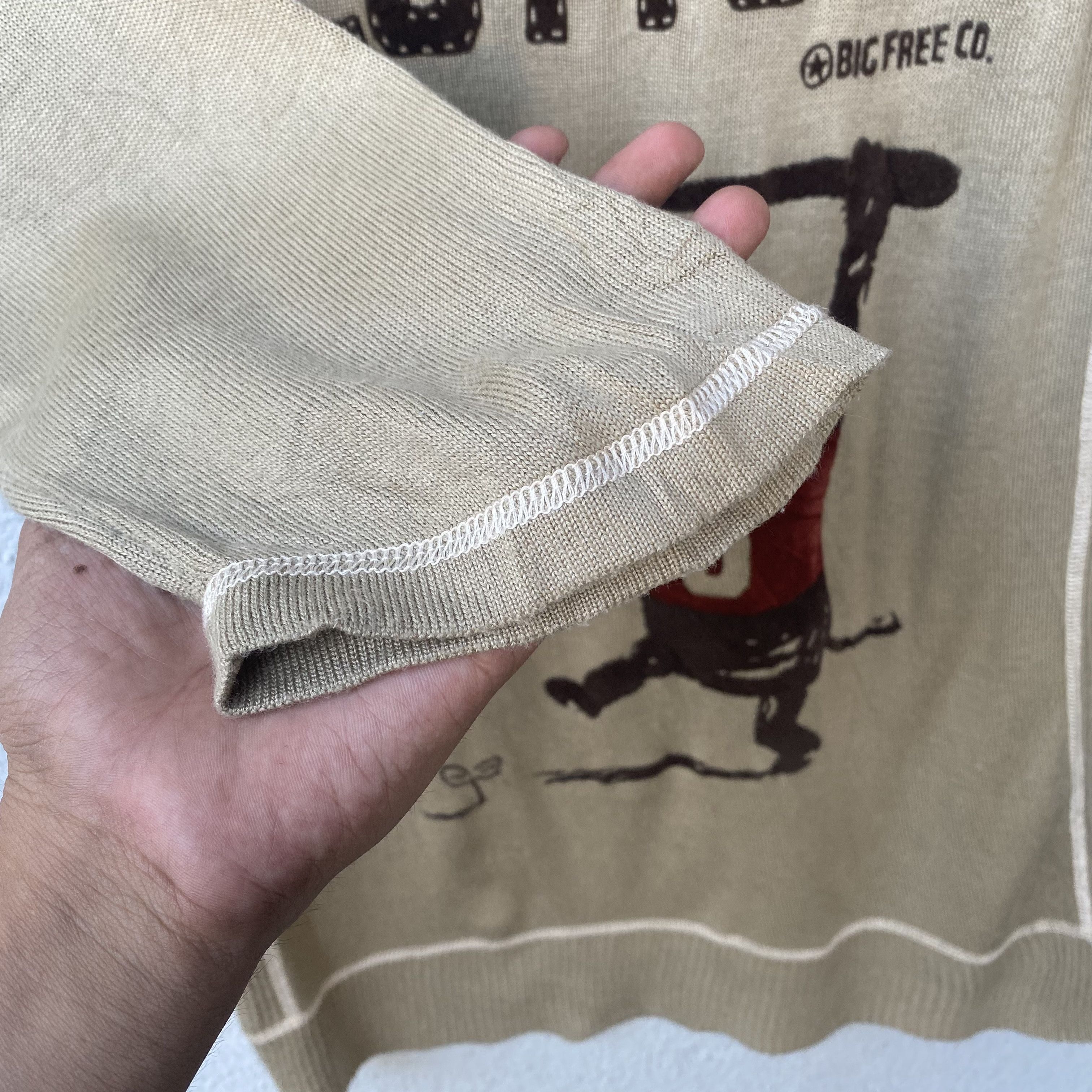 Cartoon Network × Designer × Japanese Brand Vintage Gluttons Knitwear Monkey Motive Size US S / EU 44-46 / 1 - 6 Thumbnail