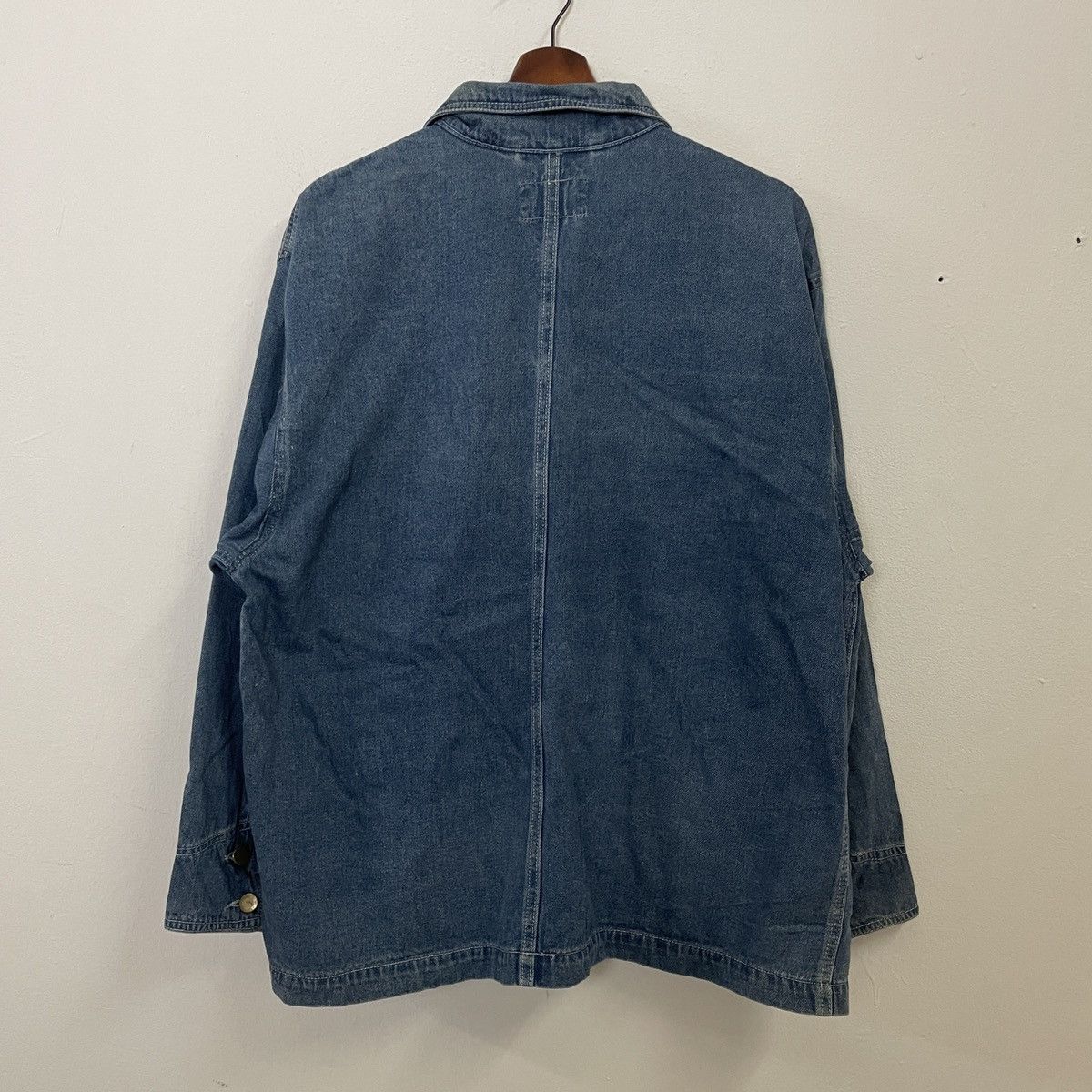Indigo Vintage 90s Tomy Cort Denim Jacket Size US L / EU 52-54 / 3 - 7 Thumbnail