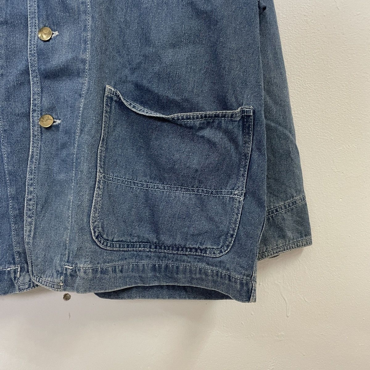 Indigo Vintage 90s Tomy Cort Denim Jacket Size US L / EU 52-54 / 3 - 2 Thumbnail