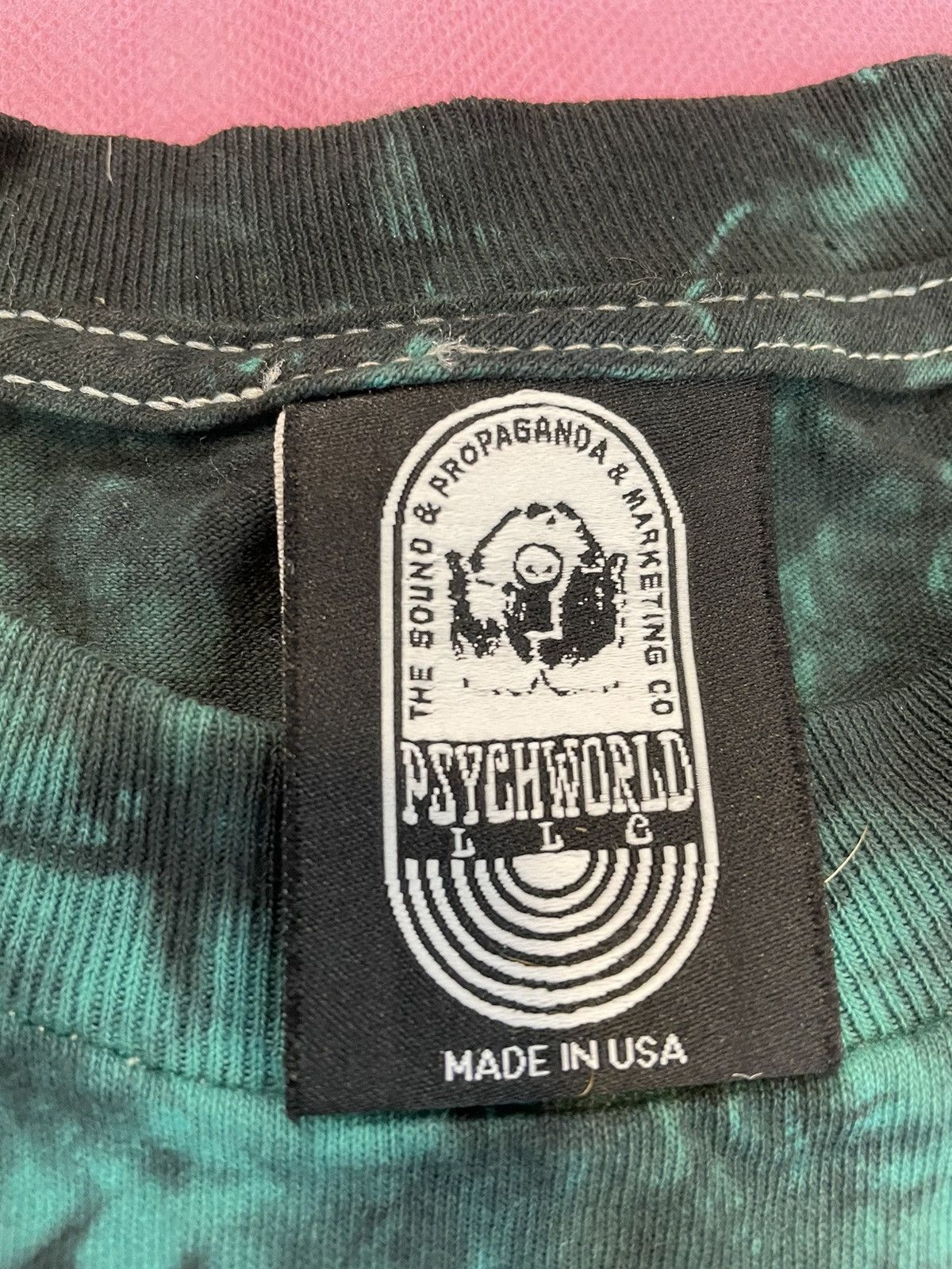 Psychworld Pyschworld Peyote Long Sleeve Tye Dye Tee Size US L / EU 52-54 / 3 - 7 Thumbnail