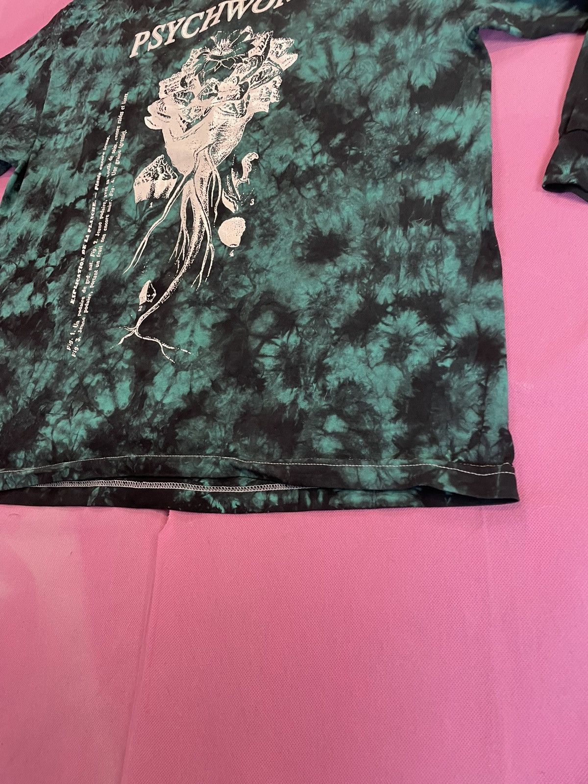 Psychworld Pyschworld Peyote Long Sleeve Tye Dye Tee Size US L / EU 52-54 / 3 - 5 Thumbnail