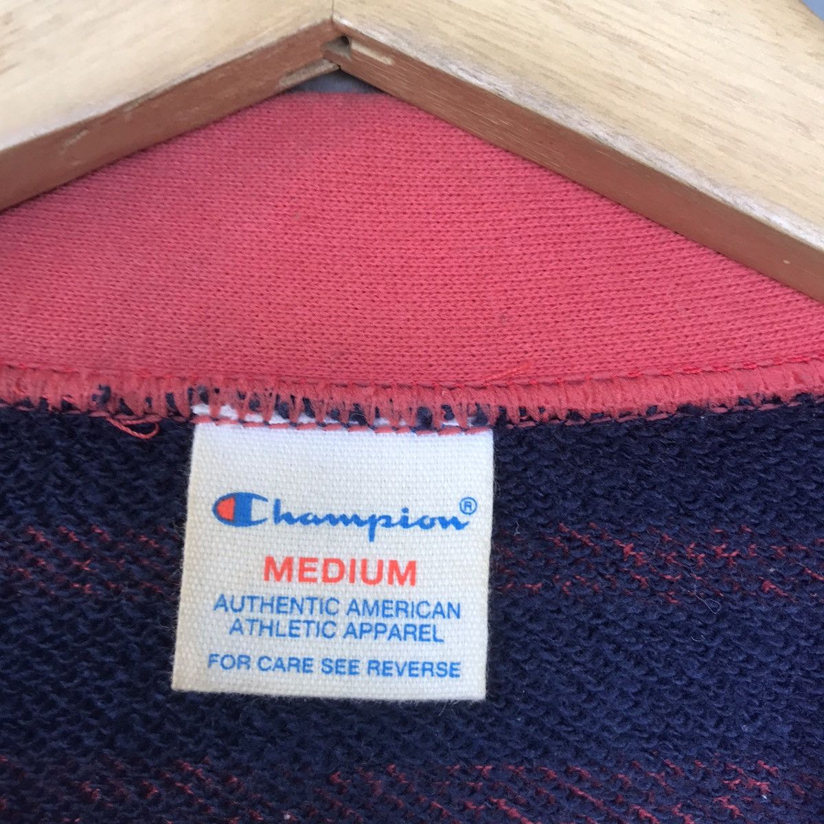 Champion Vintage Champion Stripe Knitwear with Pocket Big Logo Size US M / EU 48-50 / 2 - 5 Thumbnail