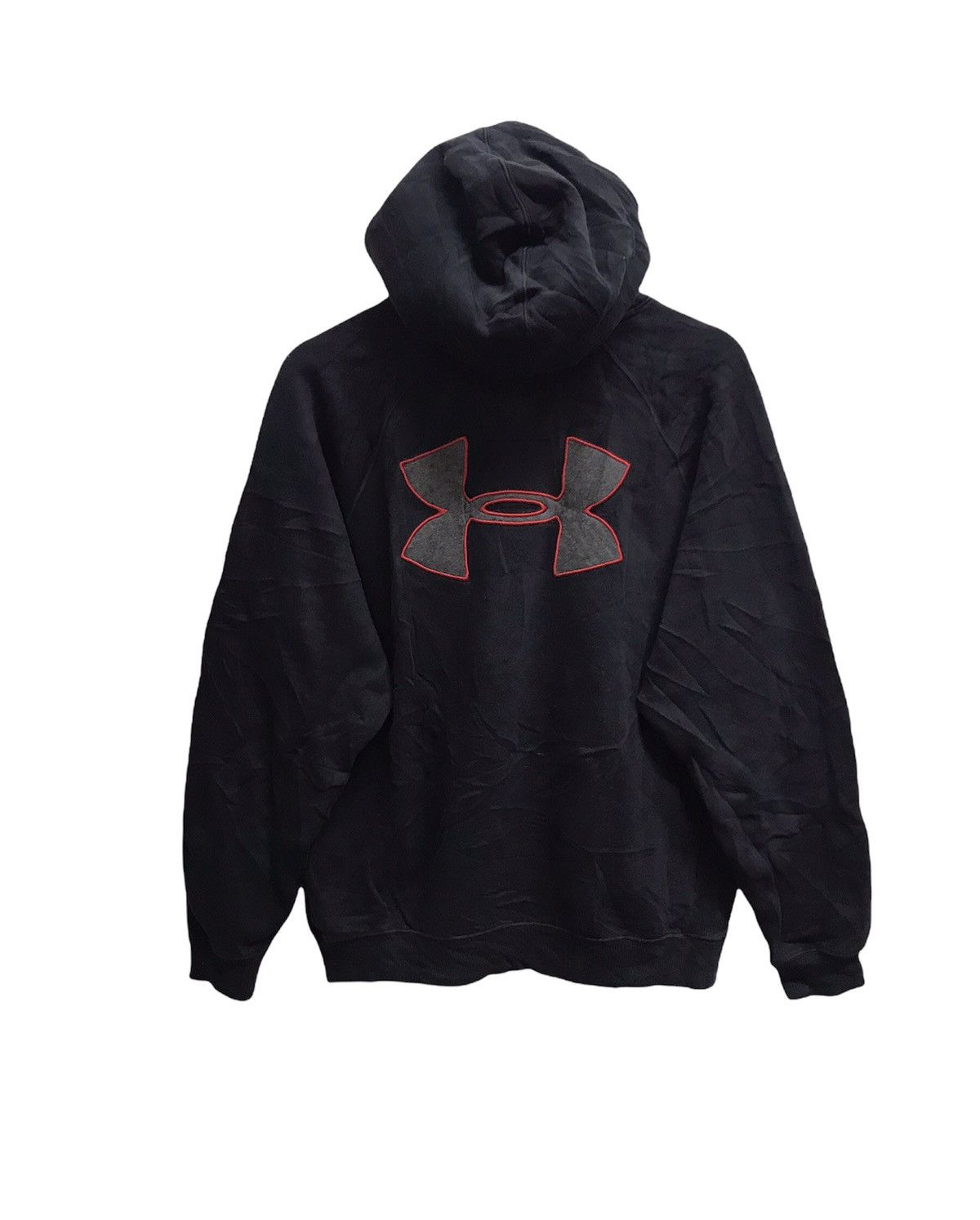 Under Armour UNDER ARMOUR SWEATSHIRT HODDIE BIG LOGO BLACK Size US L / EU 52-54 / 3 - 2 Thumbnail
