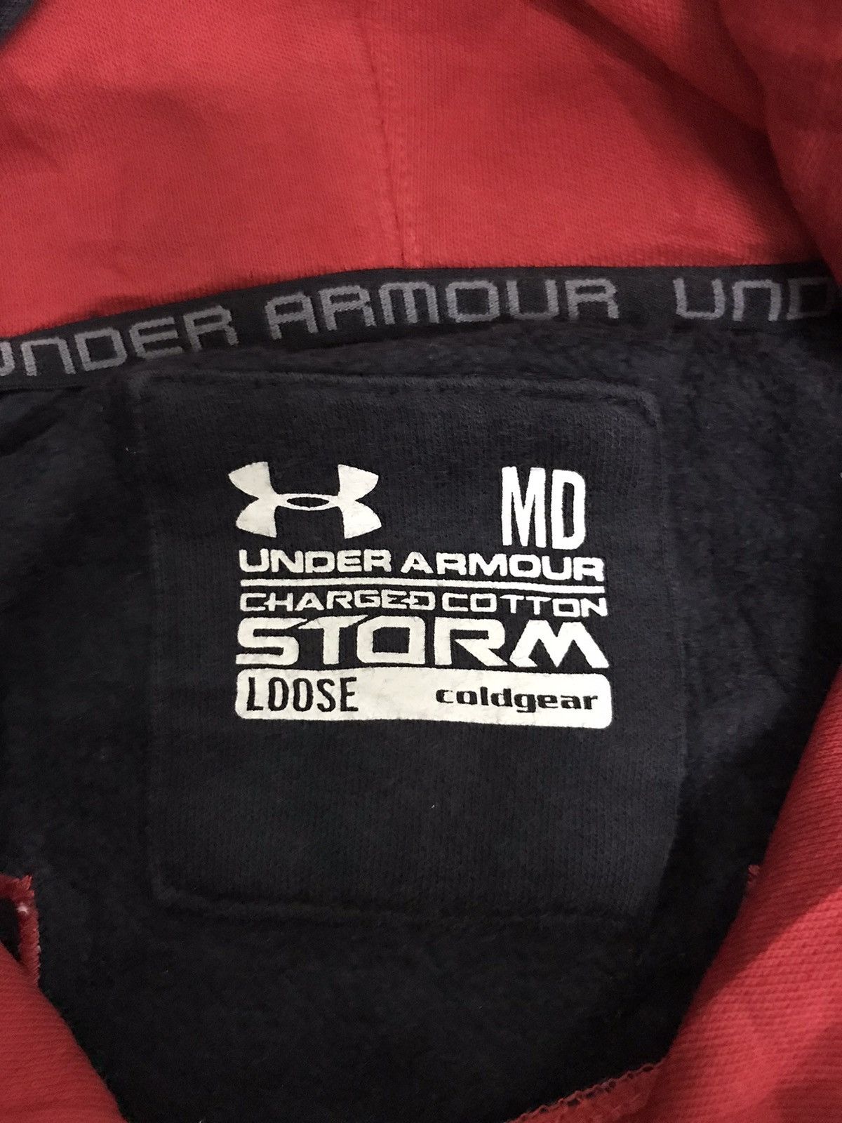 Under Armour UNDER ARMOUR SWEATSHIRT HODDIE BIG LOGO BLACK Size US L / EU 52-54 / 3 - 10 Thumbnail