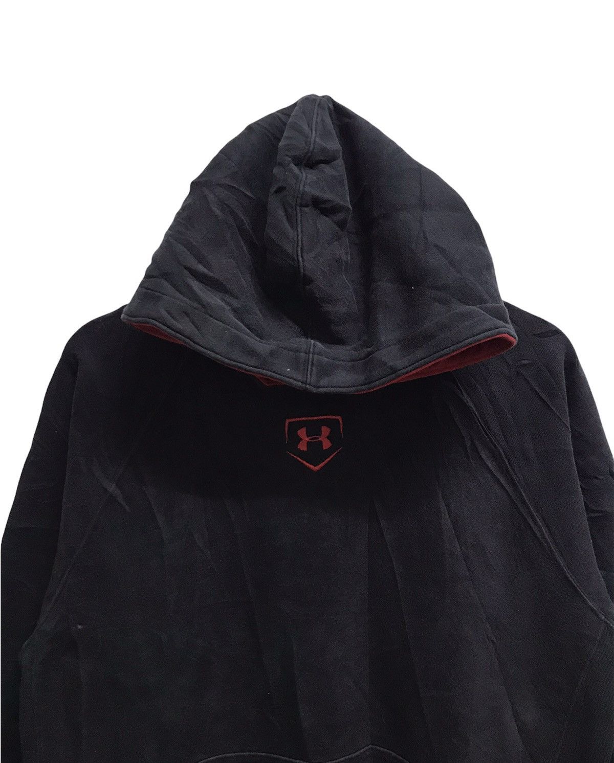 Under Armour UNDER ARMOUR SWEATSHIRT HODDIE BIG LOGO BLACK Size US L / EU 52-54 / 3 - 3 Thumbnail