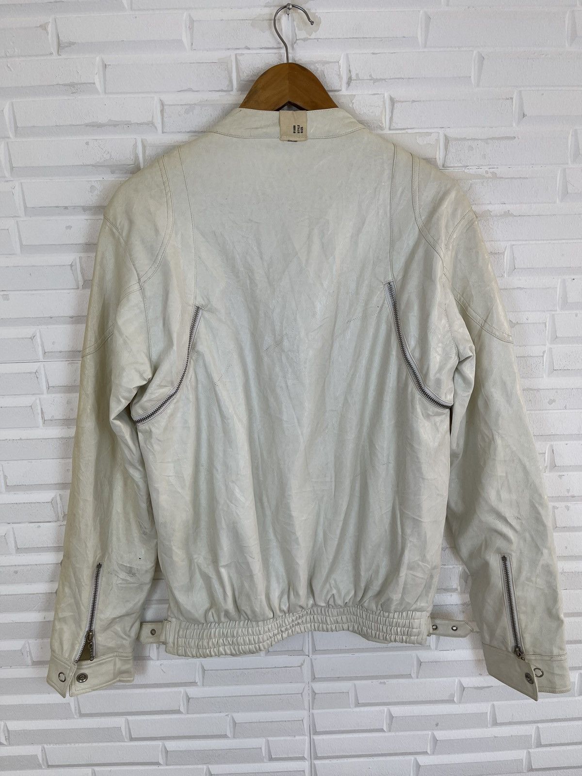 N.Hoolywood 🚀STUNNING BIKER JACKET LEATHER N.HOOLYWOOD 91606 STYLE SIZE Size US M / EU 48-50 / 2 - 4 Thumbnail
