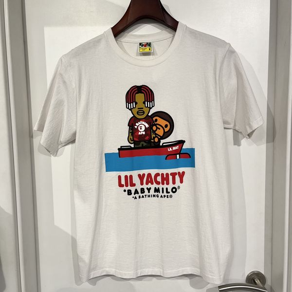 Bape Bape Baby Milo x Lil Yachty Tee White | Grailed