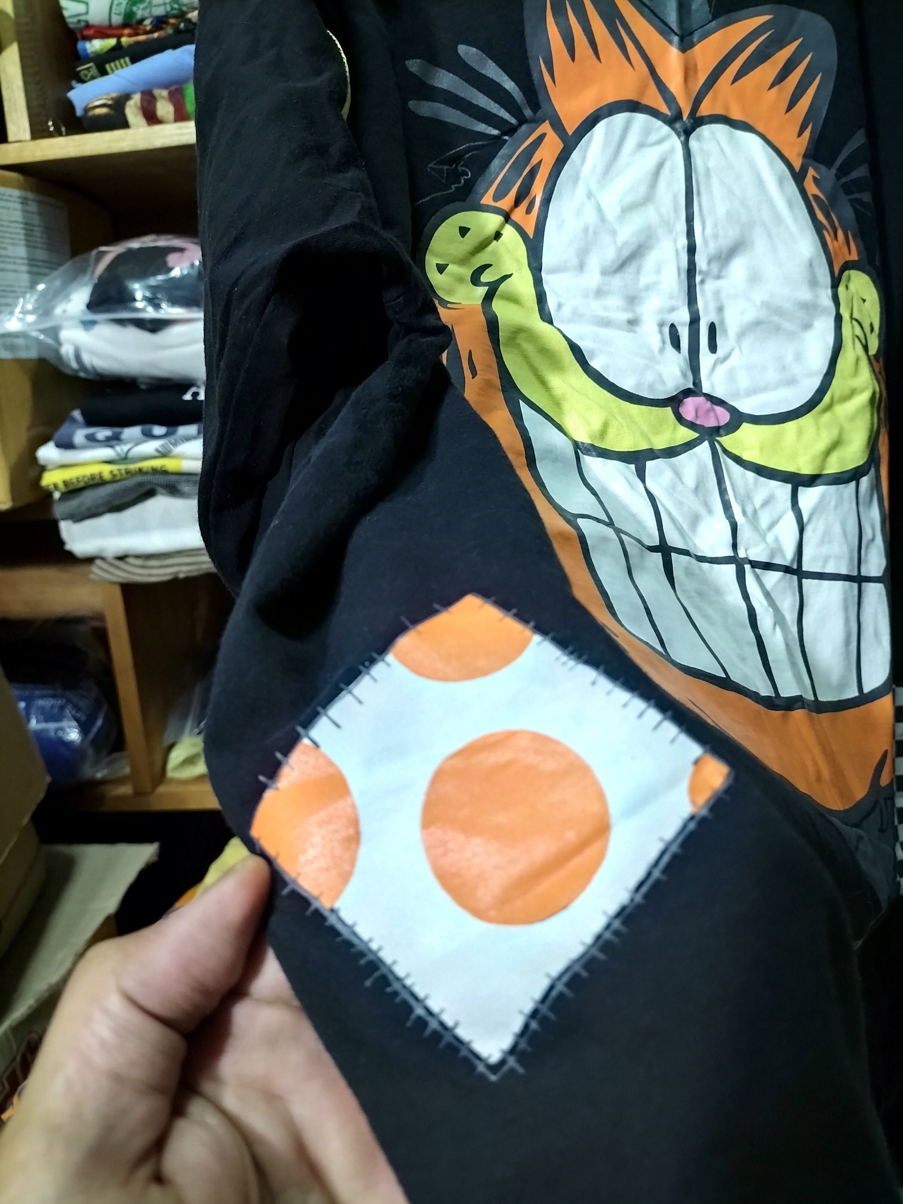 Vintage Vintage 90s Garfield 1978 Big Print Fashion comic cartoon Size US XL / EU 56 / 4 - 4 Thumbnail