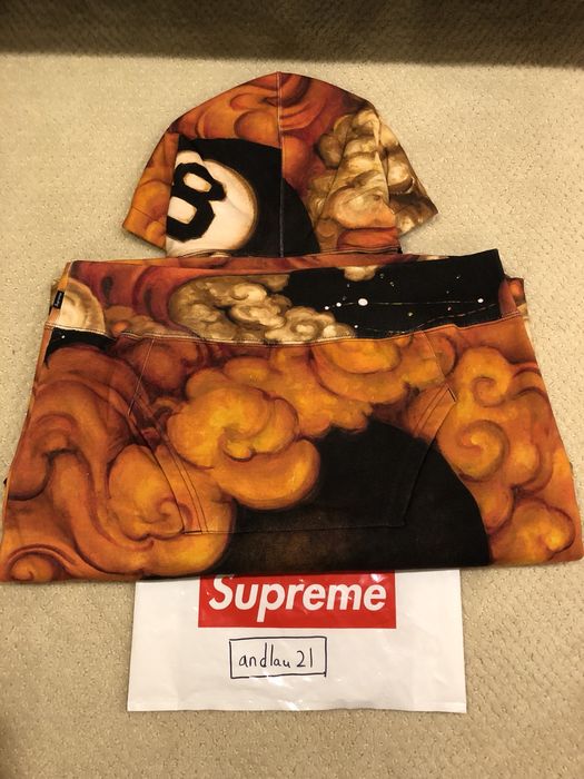 Supreme Supreme Martin Wong 8 Ball Hoodie Medium M IN HAND Grailed