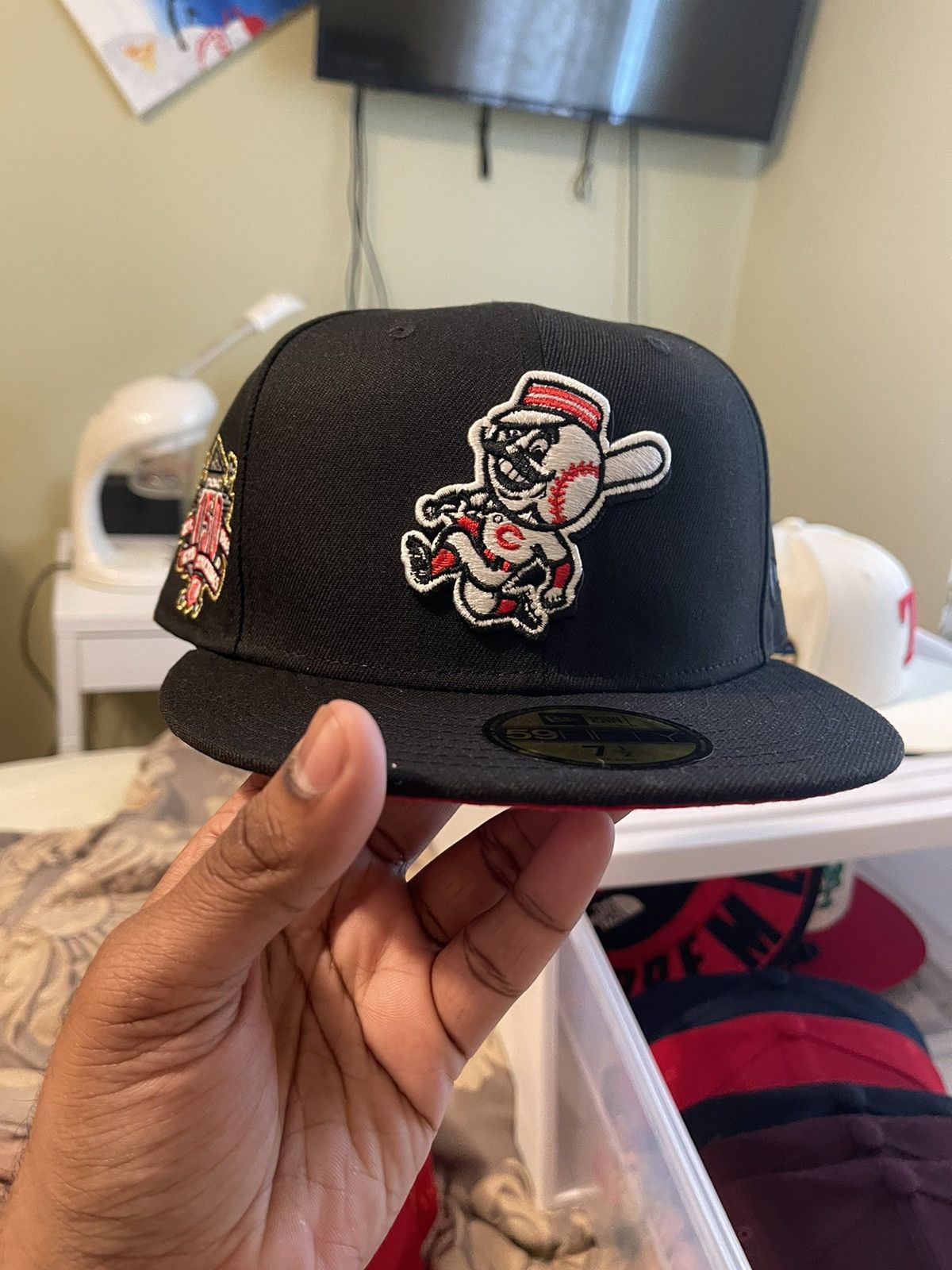 New Era TOPPERZ Cincinnati reds fitted | Grailed
