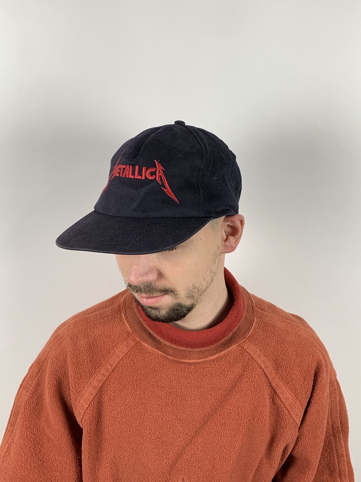 帽子 90s LLICA CAP VINTAGE BAND Metallica 90s Vintage Metallica Band Rare Cap | Grailed