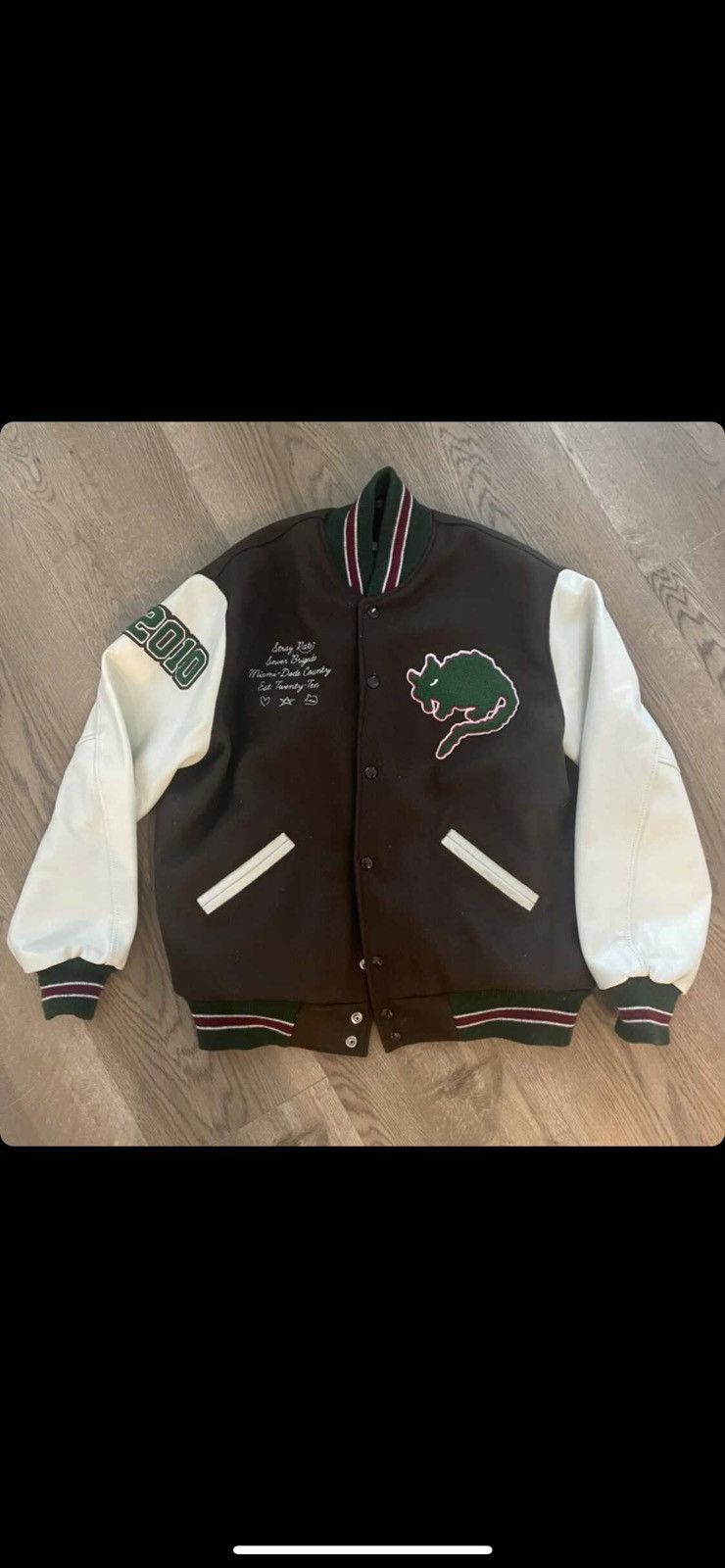 Stray Rats Anniversary Varsity Jacket | Grailed